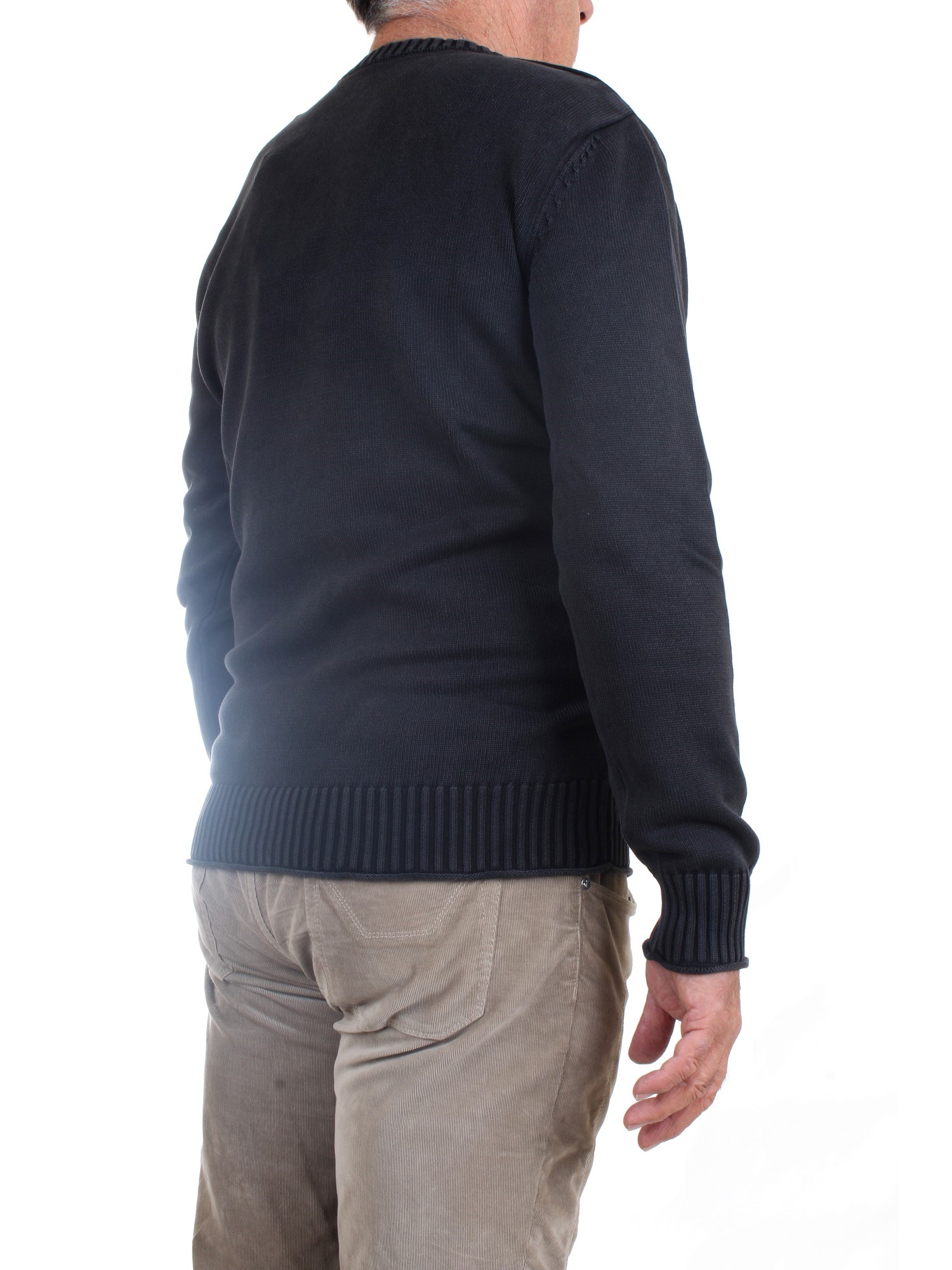 AERONAUTICA MILITARE 222MA1409L474 Black Clothing Man Pullover AERONAUTICA MILITARE 222MA1409L474 Black Clothing Man Pullover
