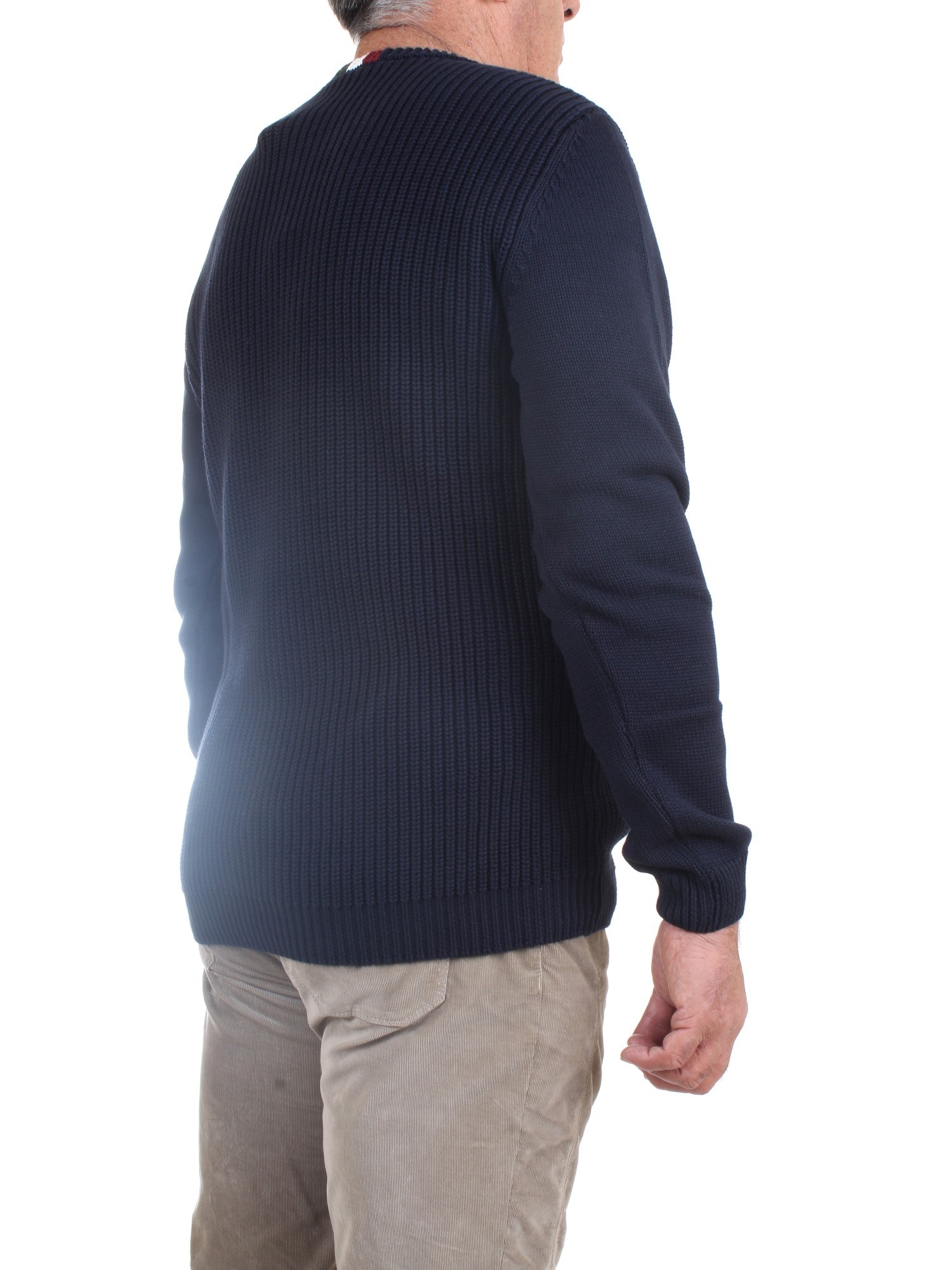 AERONAUTICA MILITARE 222MA1403L409 Blue Clothing Man Sweater AERONAUTICA MILITARE 222MA1403L409 Blue Clothing Man Sweater