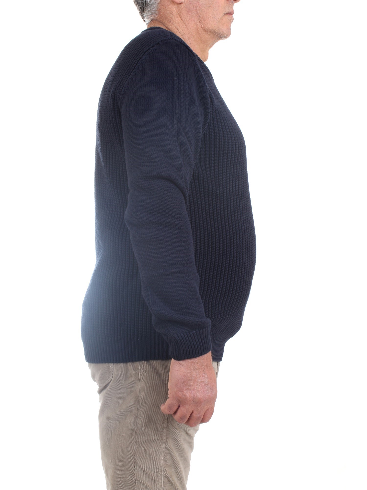 AERONAUTICA MILITARE 222MA1403L409 Blue Clothing Man Sweater AERONAUTICA MILITARE 222MA1403L409 Blue Clothing Man Sweater