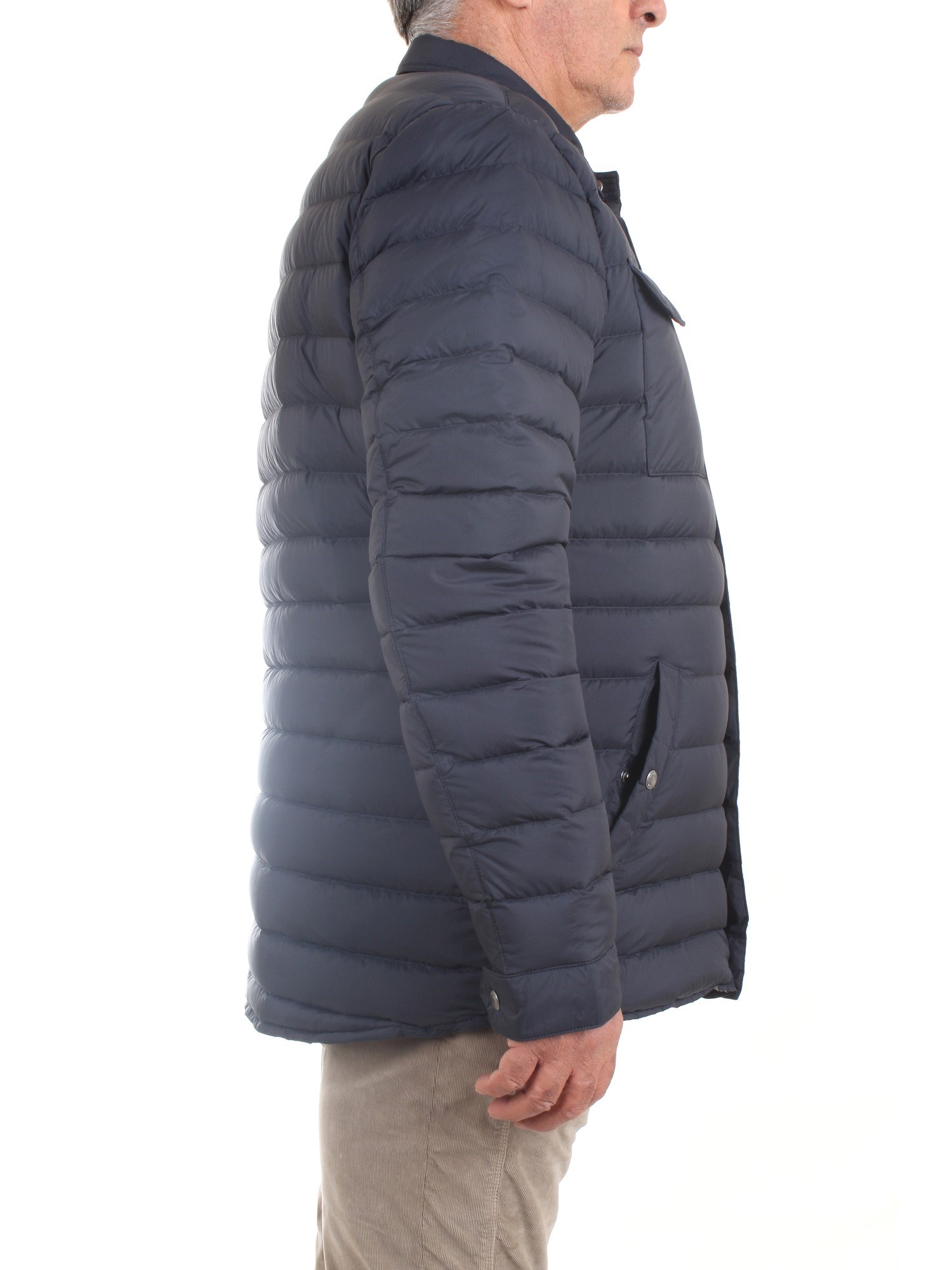 AERONAUTICA MILITARE 222AB2032CT3016 Blue Clothing Man Duvet AERONAUTICA MILITARE 222AB2032CT3016 Blue Clothing Man Duvet