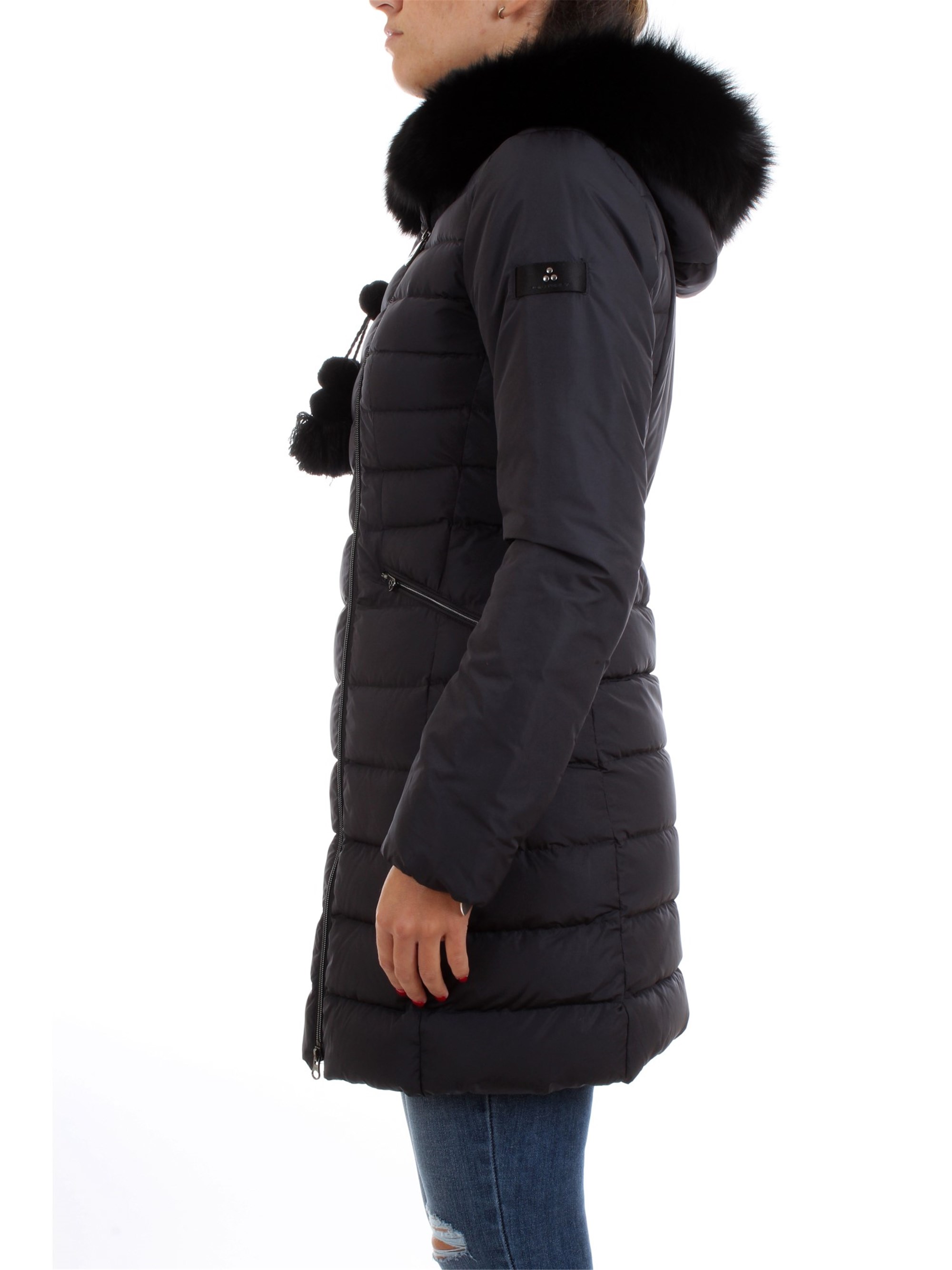 PEUTEREY PED3039 Black Clothing Woman Duvet PEUTEREY PED3039 Black Clothing Woman Duvet