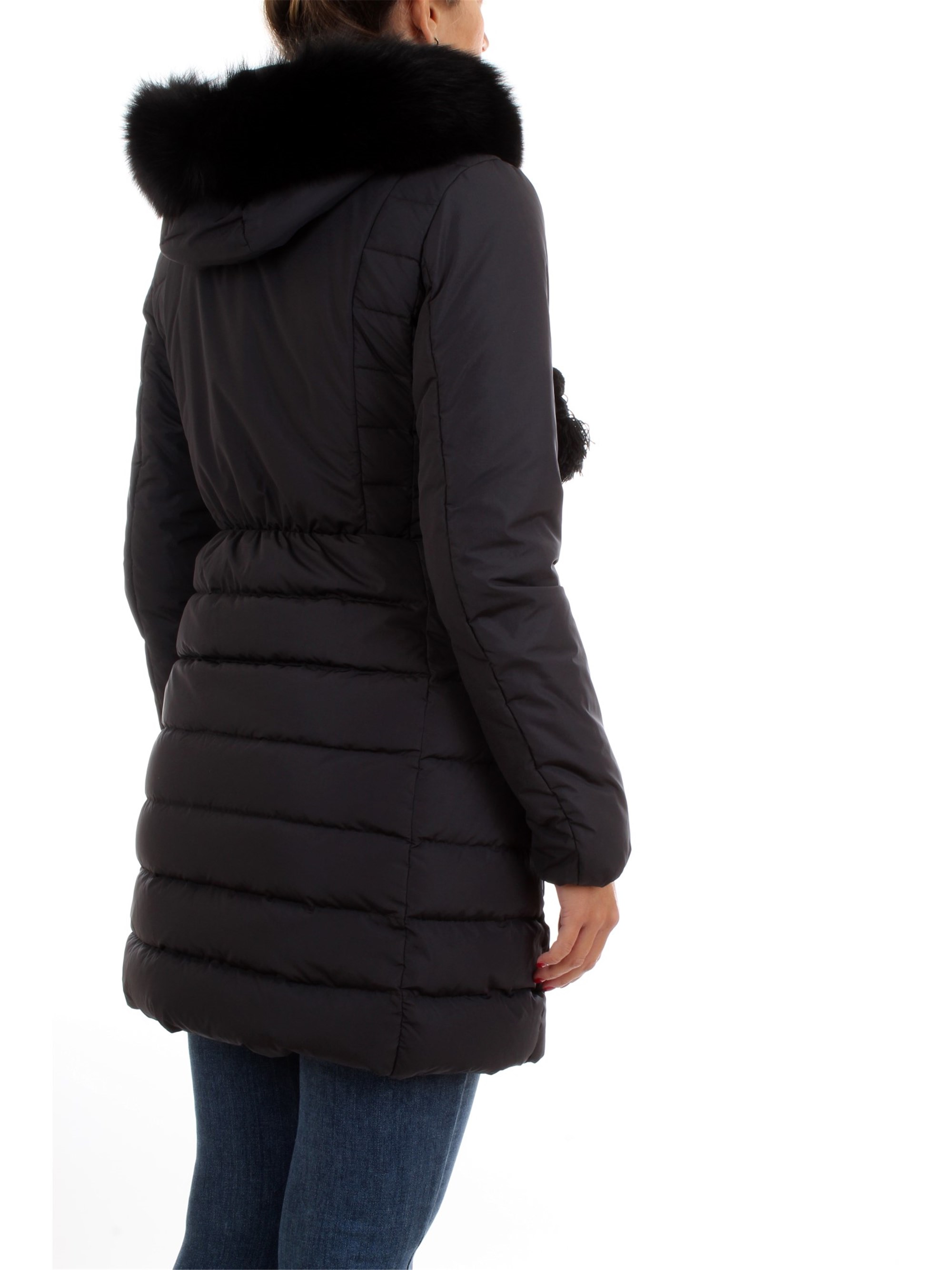 PEUTEREY PED3039 Black Clothing Woman Duvet PEUTEREY PED3039 Black Clothing Woman Duvet