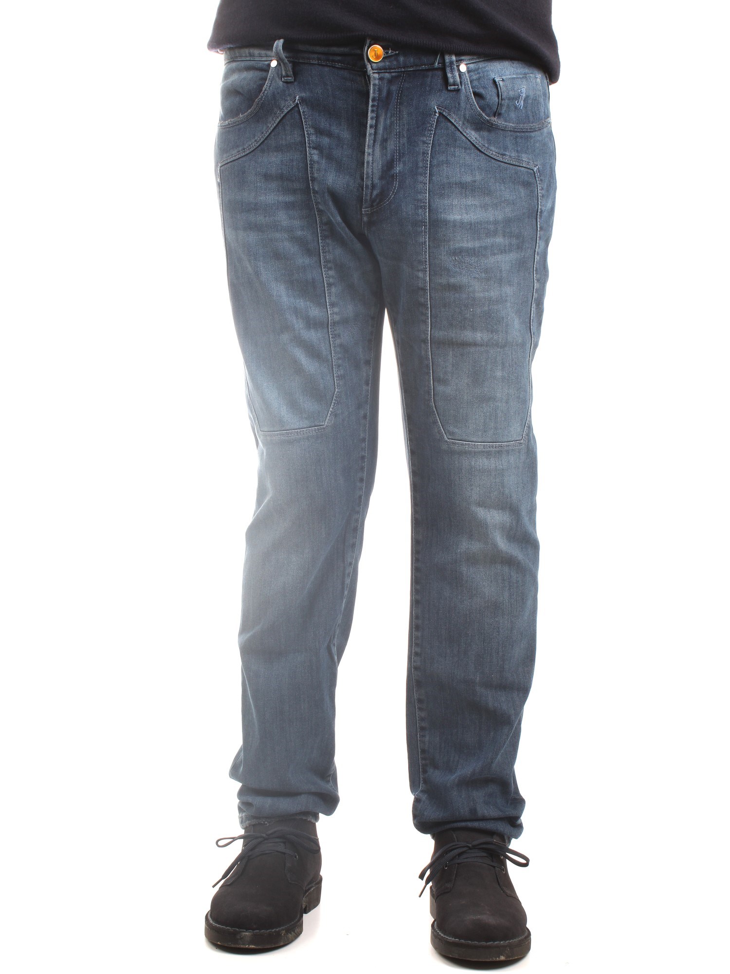 JECKERSON JKUPA077TA143D952 Blue Clothing Man Jeans JECKERSON JKUPA077TA143D952 Blue Clothing Man Jeans