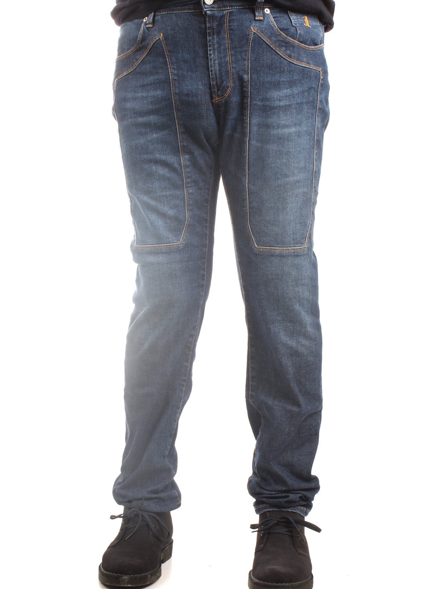 JECKERSON JKUPA077TA396D963 Blue Clothing Man Jeans JECKERSON JKUPA077TA396D963 Blue Clothing Man Jeans