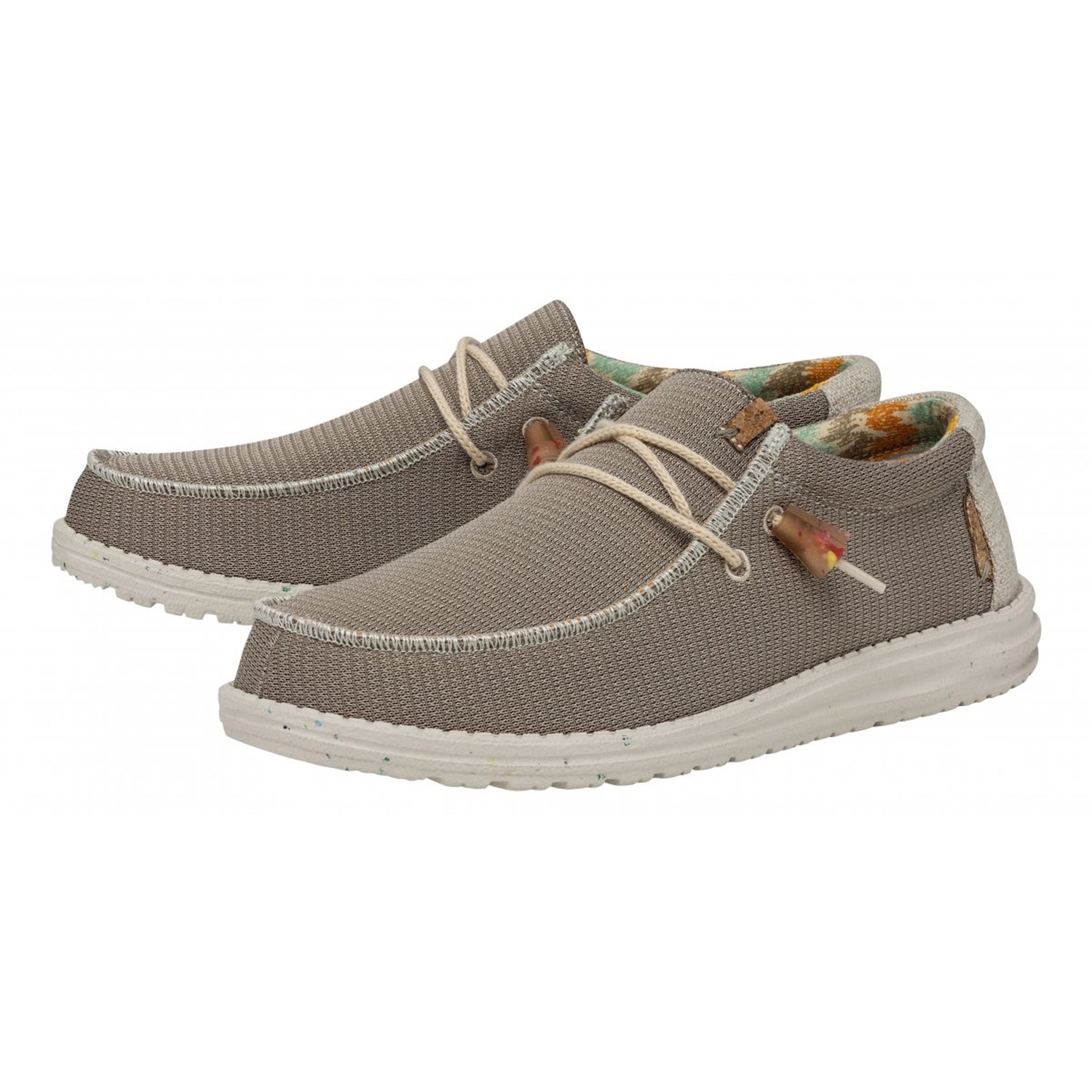 heydude 40007 Beige Shoes Man Slip On heydude 40007 Beige Shoes Man Slip On