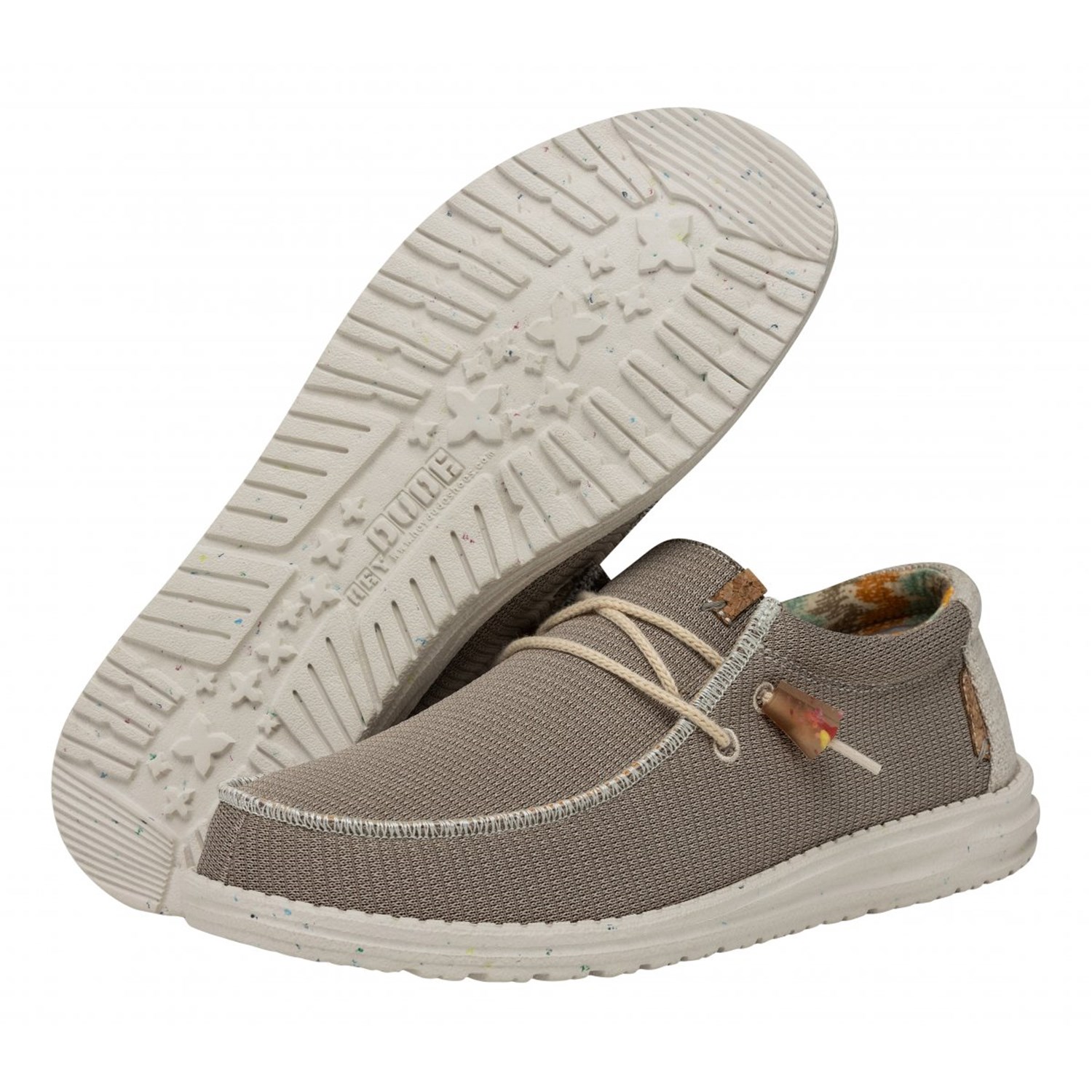 heydude 40007 Beige Shoes Man Slip On heydude 40007 Beige Shoes Man Slip On
