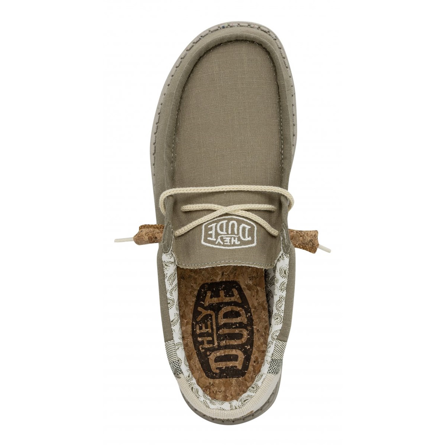 heydude 40015 Khaki green Shoes Man Slip On heydude 40015 Khaki green Shoes Man Slip On