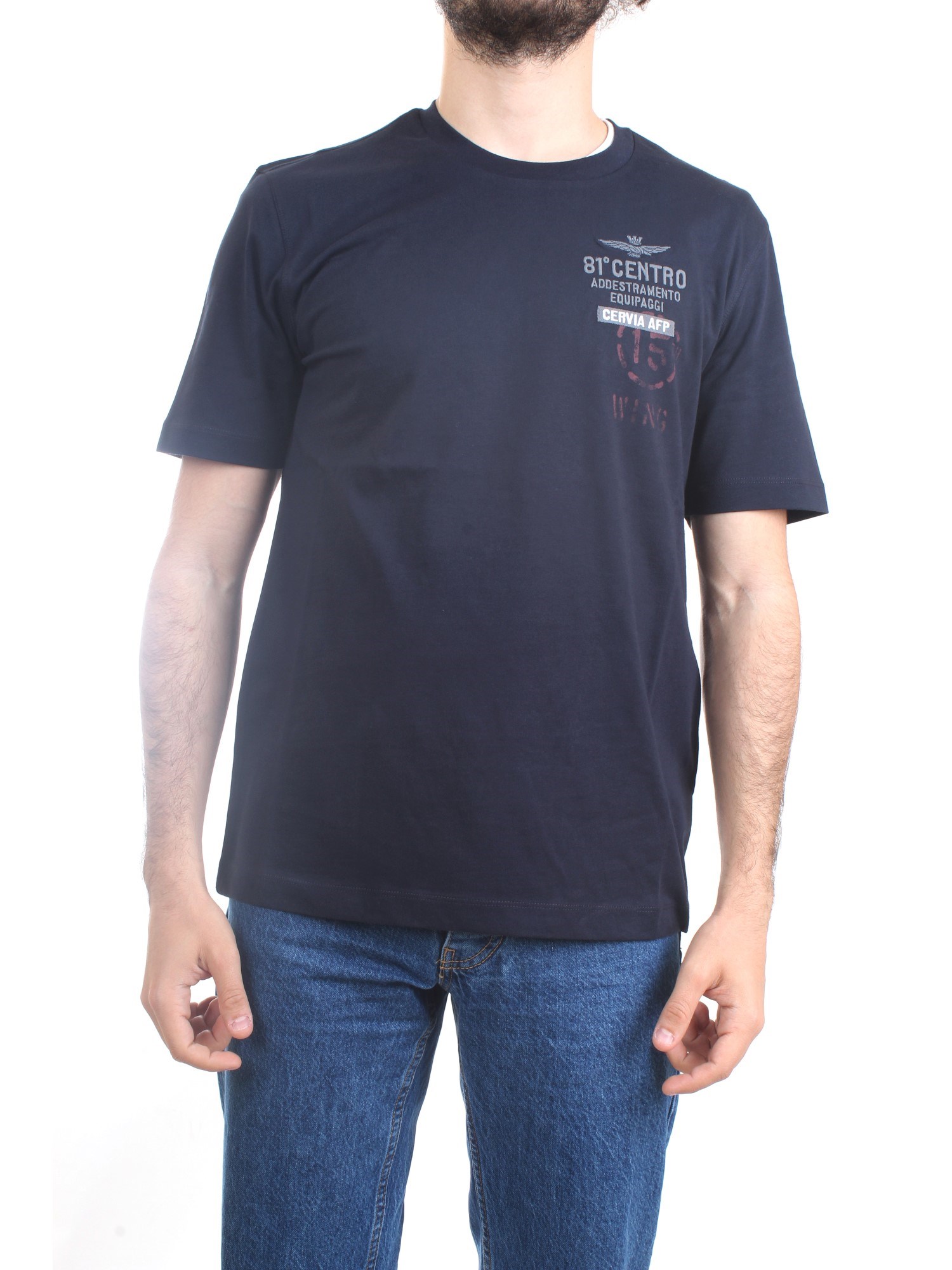 AERONAUTICA MILITARE 231TS2089J594 Blue Clothing Man T-Shirt/Polo AERONAUTICA MILITARE 231TS2089J594 Blue Clothing Man T-Shirt/Polo