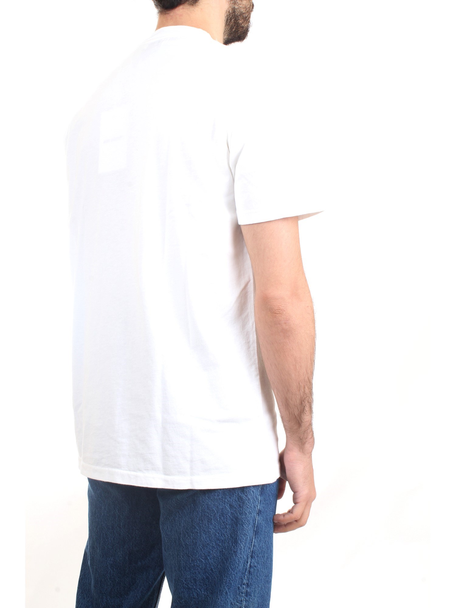 ROY ROGER'S P23RRU172CD55XXXX White Clothing Man T-Shirt/Polo ROY ROGER'S P23RRU172CD55XXXX White Clothing Man T-Shirt/Polo