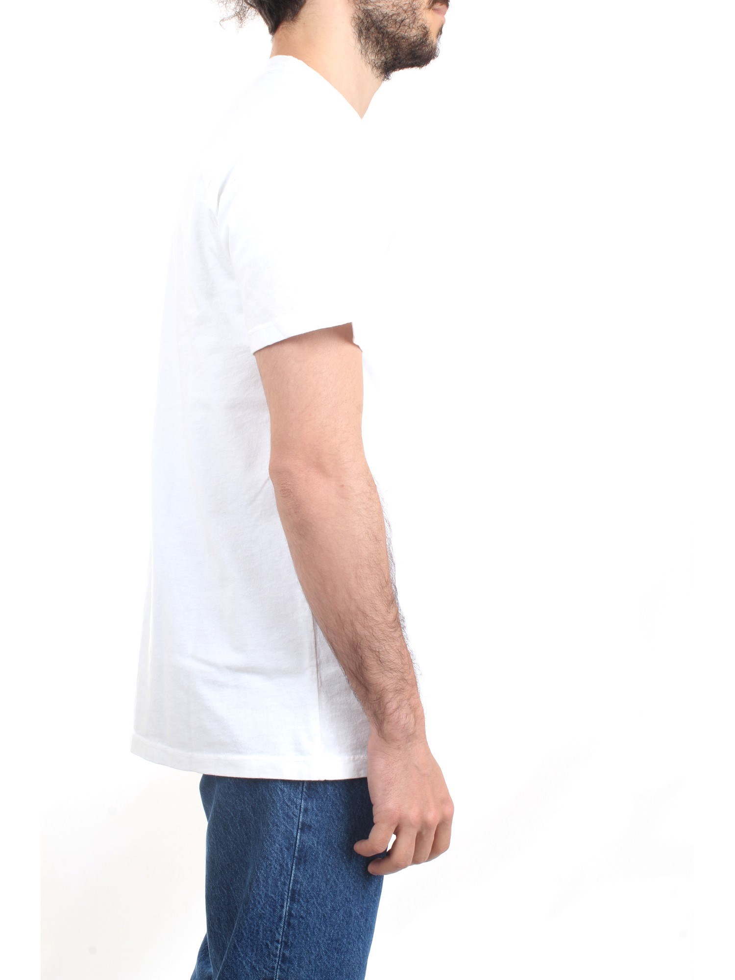 ROY ROGER'S P23RRU172CD55XXXX White Clothing Man T-Shirt/Polo ROY ROGER'S P23RRU172CD55XXXX White Clothing Man T-Shirt/Polo
