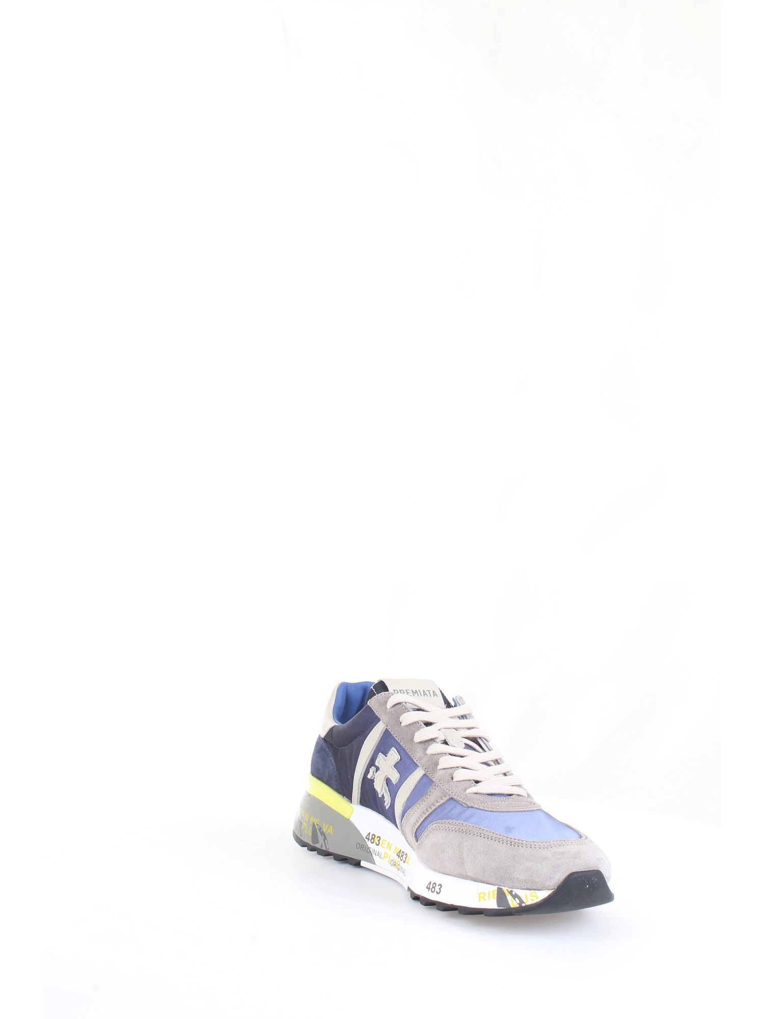 PREMIATA 4587 Blue Shoes Man Sneakers PREMIATA 4587 Blue Shoes Man Sneakers