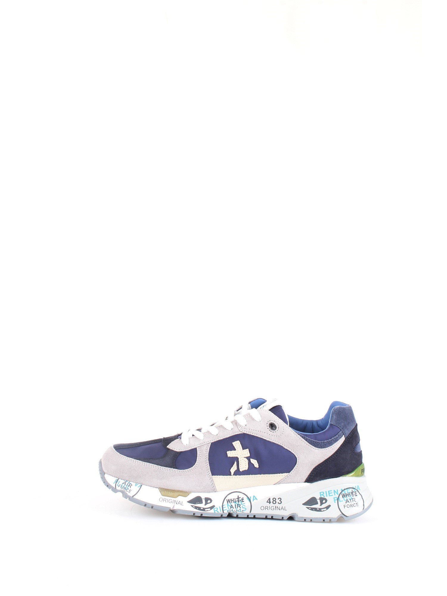 PREMIATA 6155 Blue Shoes Man Sneakers PREMIATA 6155 Blue Shoes Man Sneakers
