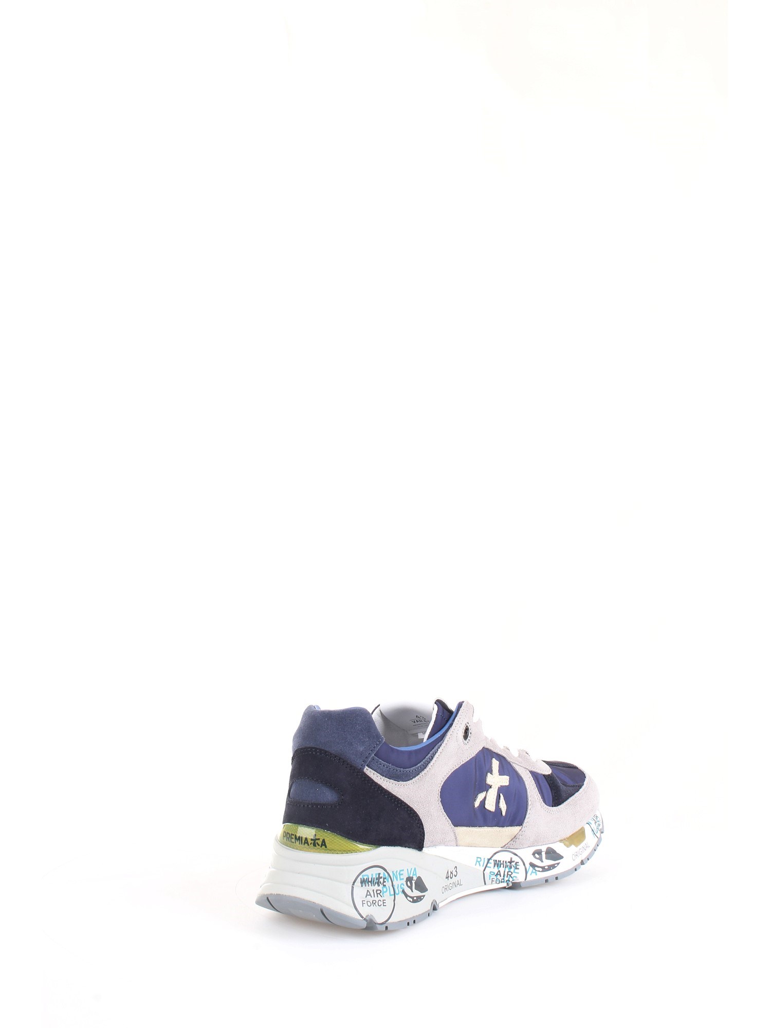 PREMIATA 6155 Blue Shoes Man Sneakers PREMIATA 6155 Blue Shoes Man Sneakers