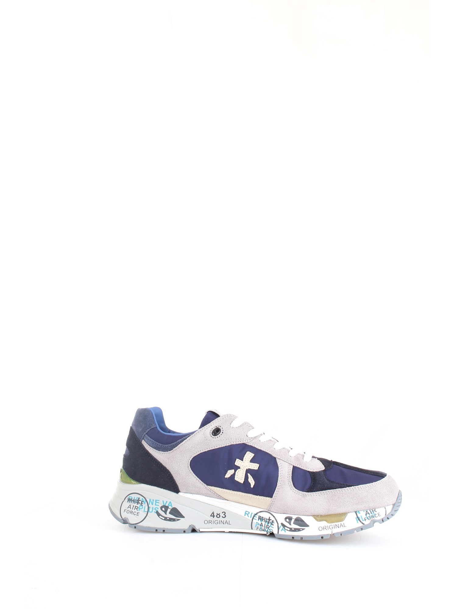 PREMIATA 6155 Blue Shoes Man Sneakers PREMIATA 6155 Blue Shoes Man Sneakers