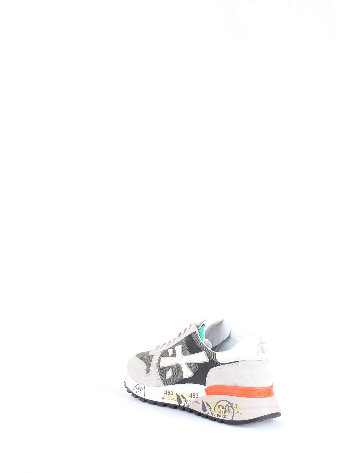 PREMIATA 6166 Grey Clothing Man Sneakers PREMIATA 6166 Grey Clothing Man Sneakers