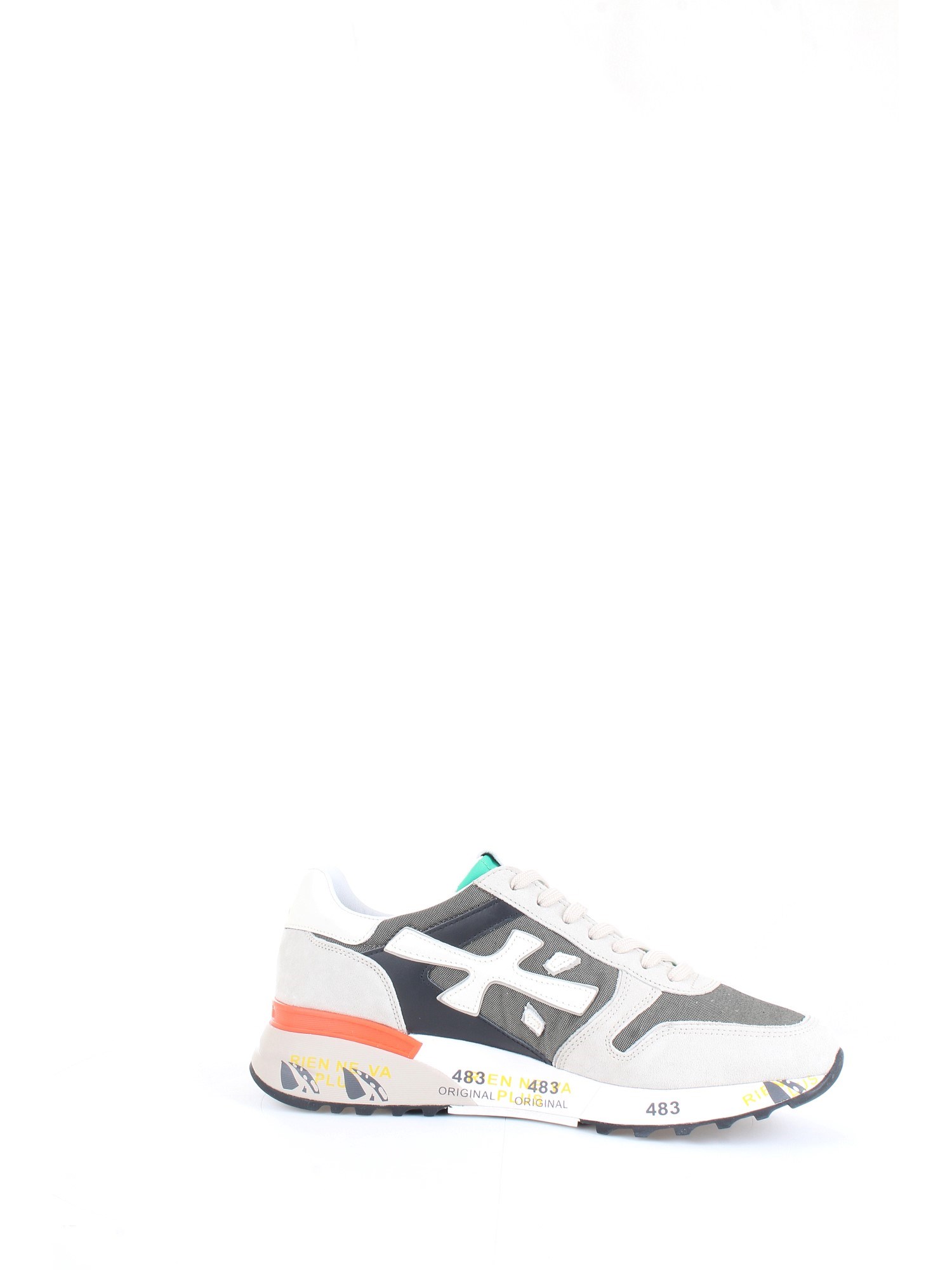PREMIATA 6166 Grey Clothing Man Sneakers PREMIATA 6166 Grey Clothing Man Sneakers