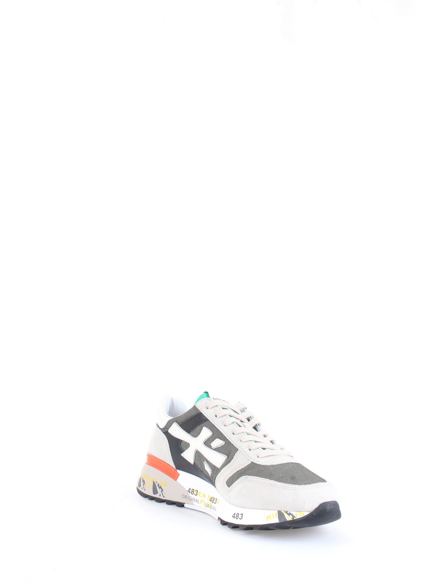 PREMIATA 6166 Grey Clothing Man Sneakers PREMIATA 6166 Grey Clothing Man Sneakers