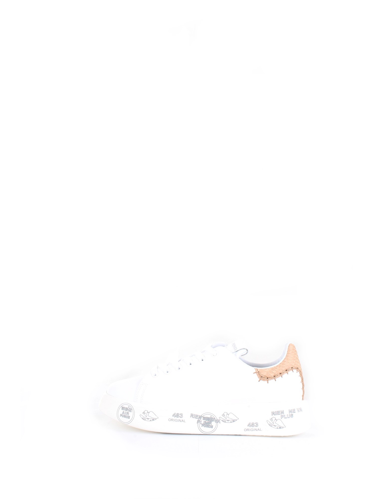 PREMIATA 6279 White Shoes Woman Sneakers PREMIATA 6279 White Shoes Woman Sneakers