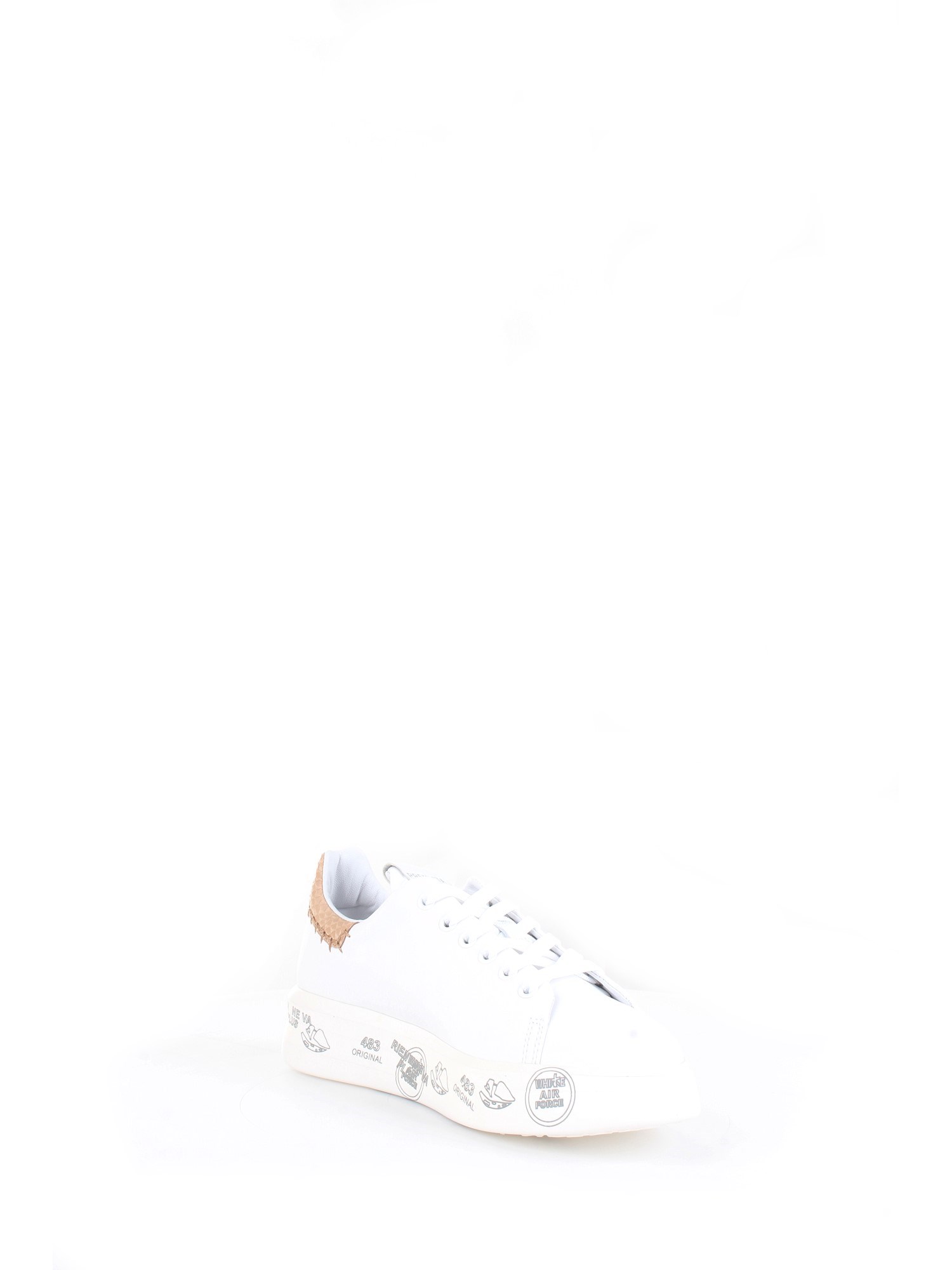 PREMIATA 6279 White Shoes Woman Sneakers PREMIATA 6279 White Shoes Woman Sneakers