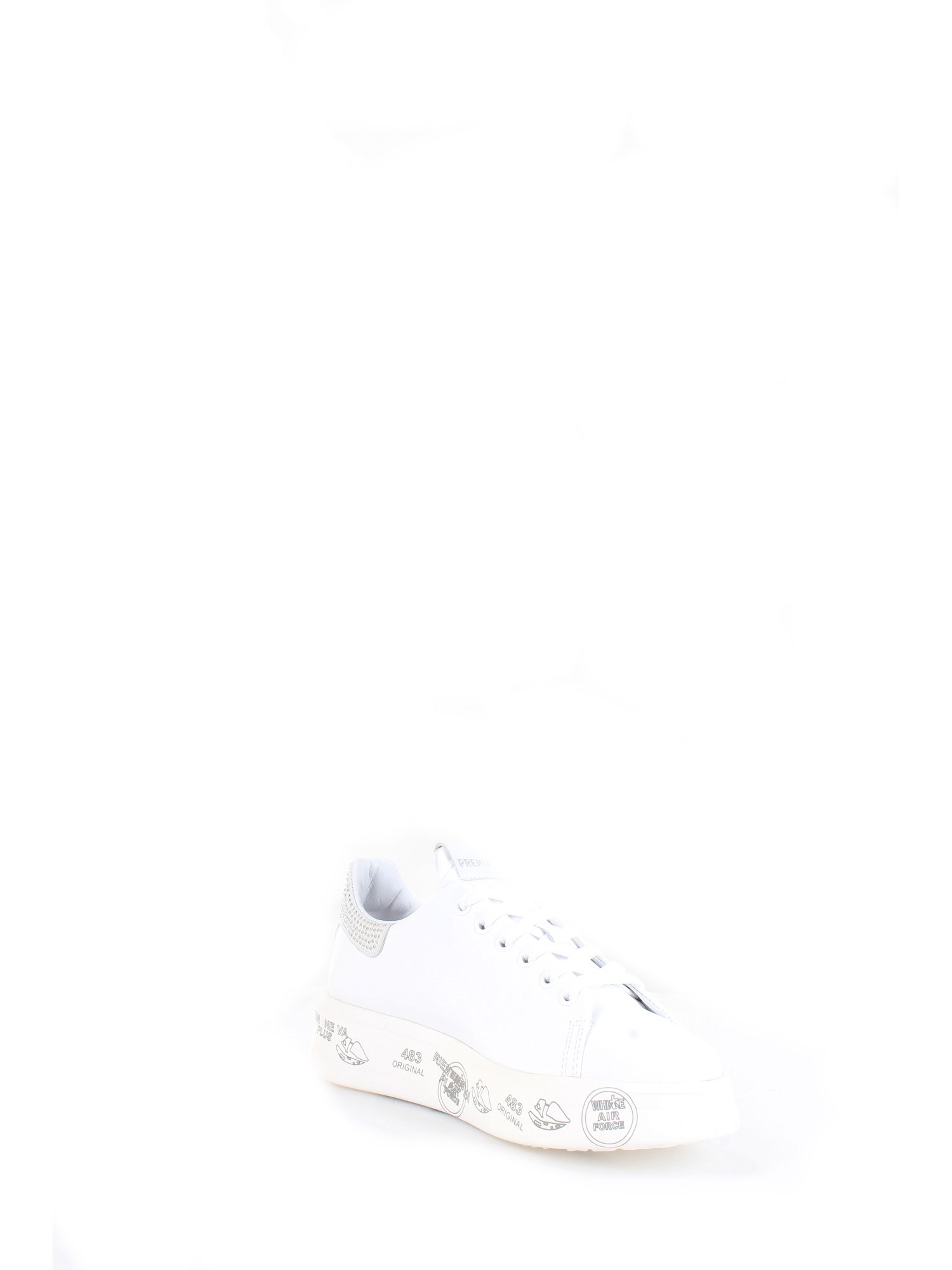 PREMIATA 5717 White Shoes Woman Sneakers PREMIATA 5717 White Shoes Woman Sneakers