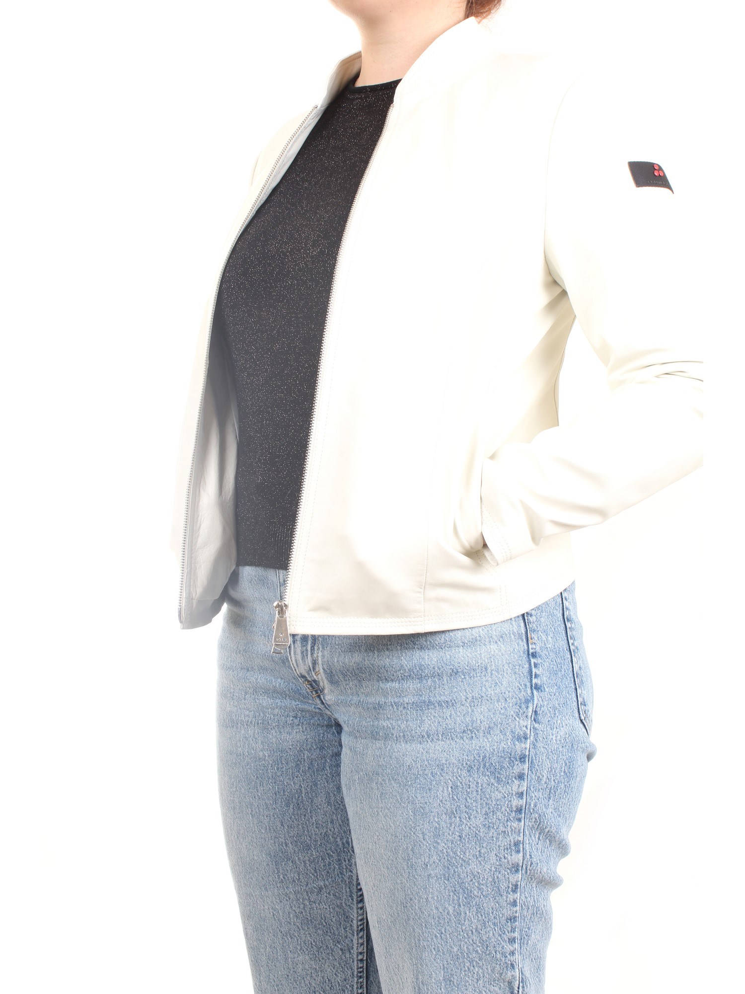 PEUTEREY PED3560 White Clothing Woman Jacket PEUTEREY PED3560 White Clothing Woman Jacket