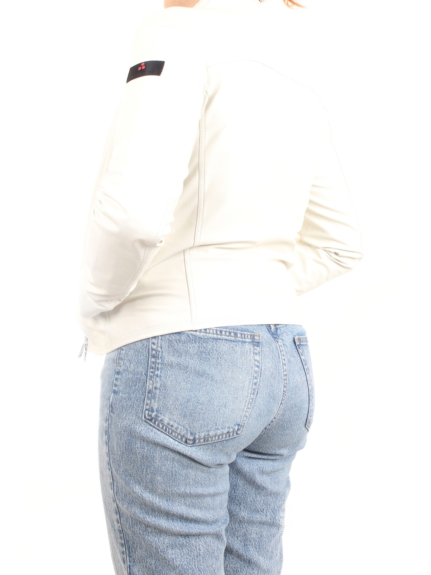 PEUTEREY PED3560 White Clothing Woman Jacket PEUTEREY PED3560 White Clothing Woman Jacket