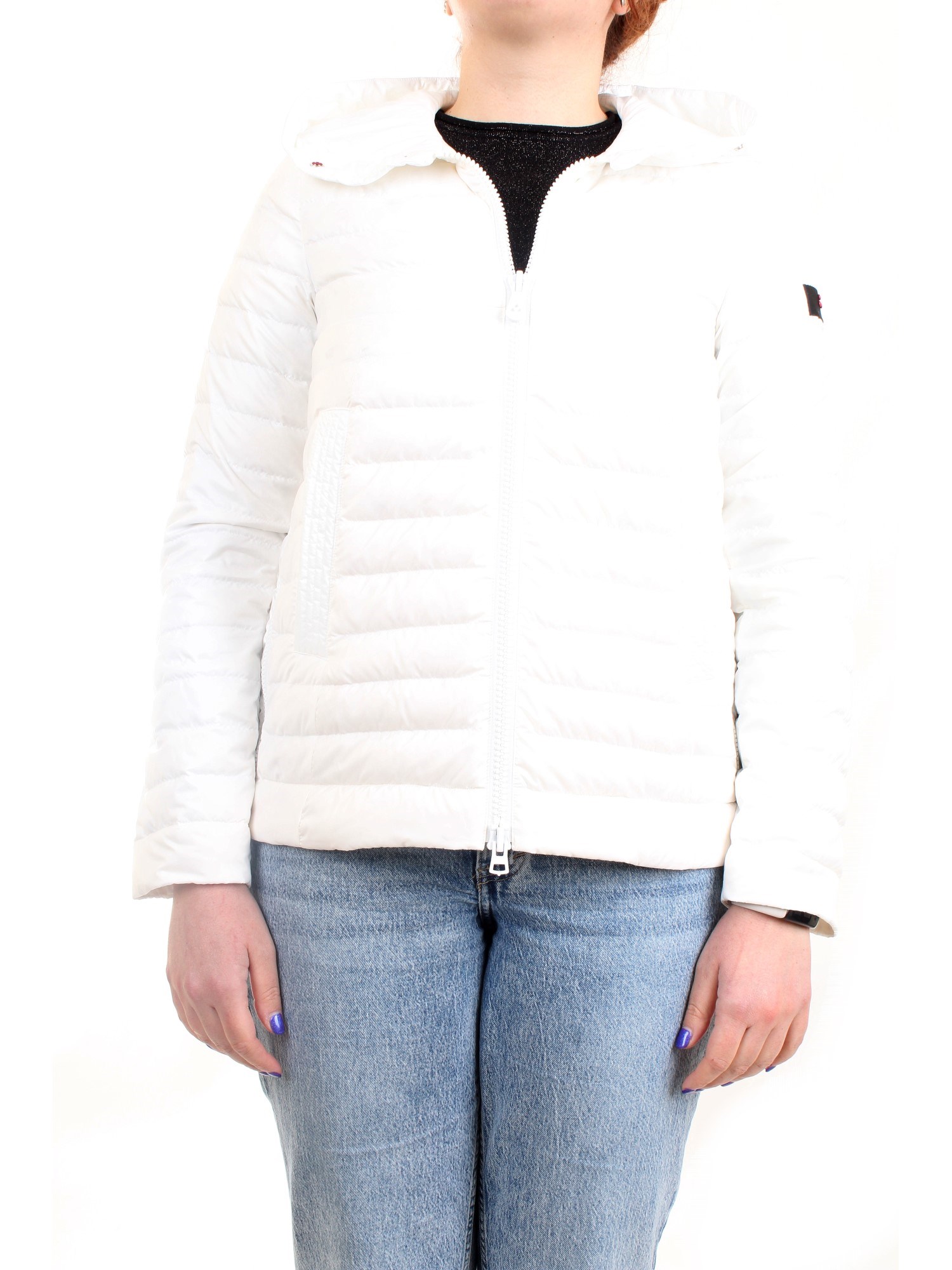 PEUTEREY CALVUS MQE 02 White Clothing Woman Duvet PEUTEREY CALVUS MQE 02 White Clothing Woman Duvet