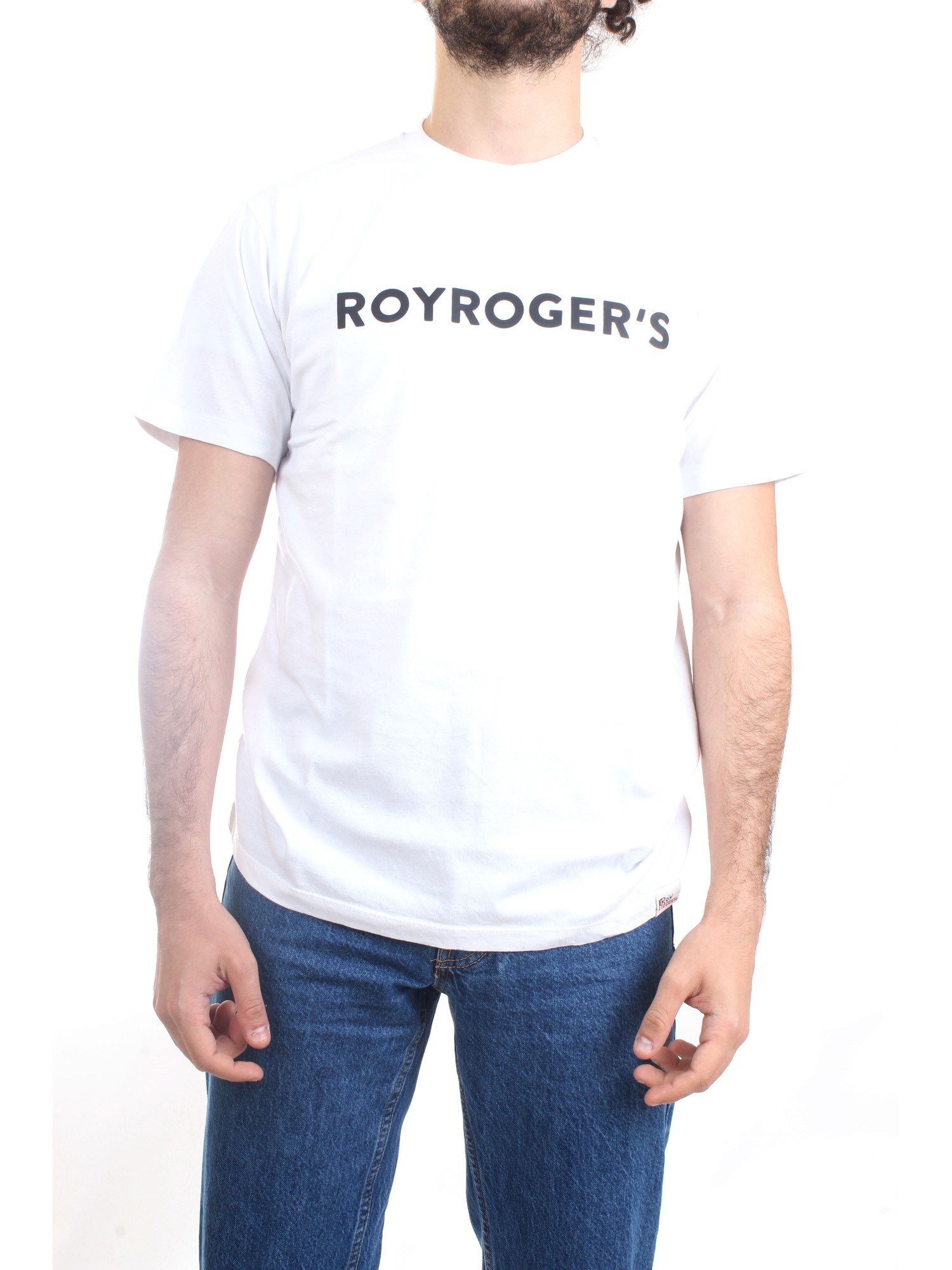 ROY ROGER'S P23RRU220C748 White Clothing Man T-Shirt/Polo ROY ROGER'S P23RRU220C748 White Clothing Man T-Shirt/Polo