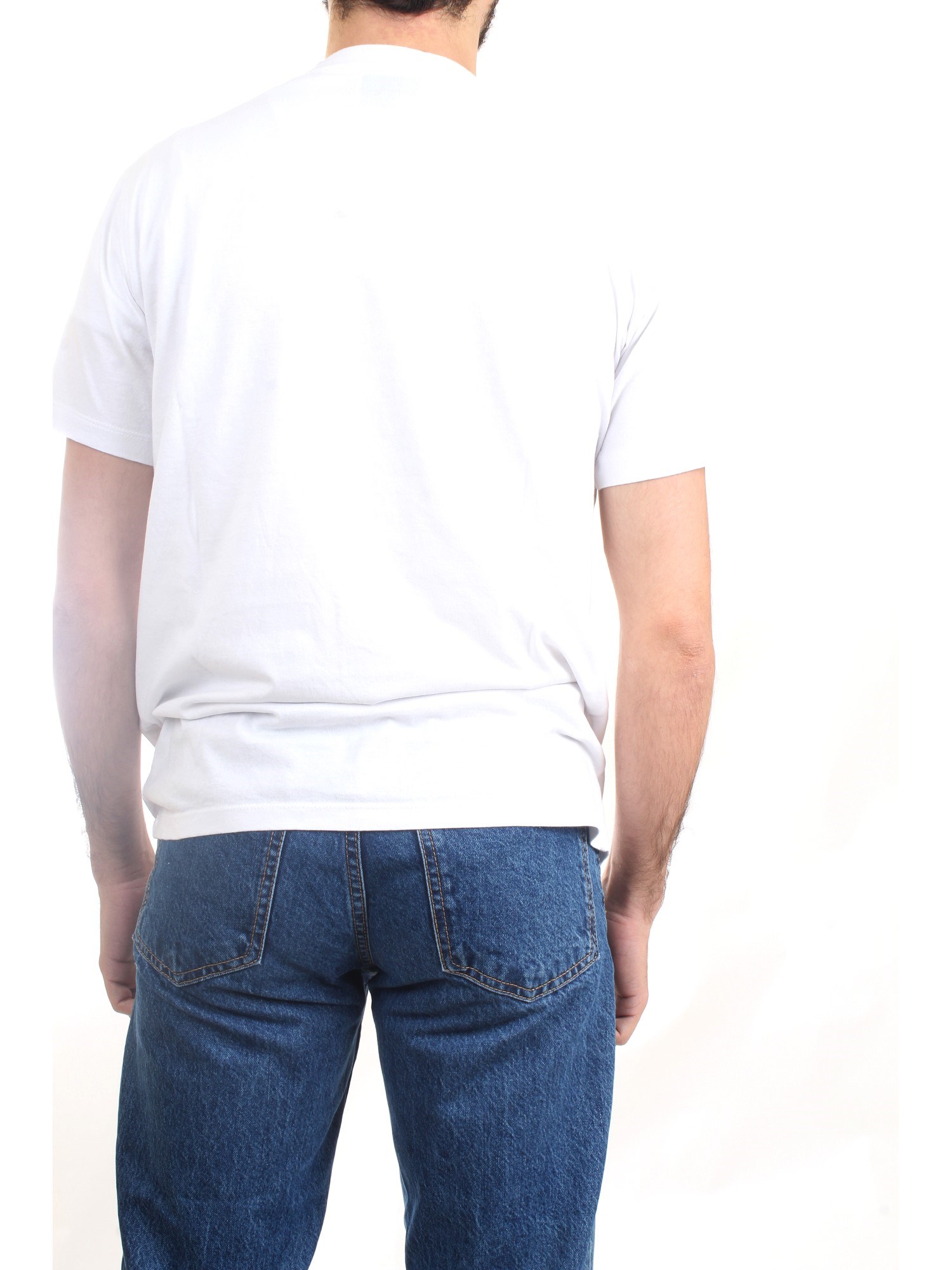 ROY ROGER'S P23RRU220C748 White Clothing Man T-Shirt/Polo ROY ROGER'S P23RRU220C748 White Clothing Man T-Shirt/Polo