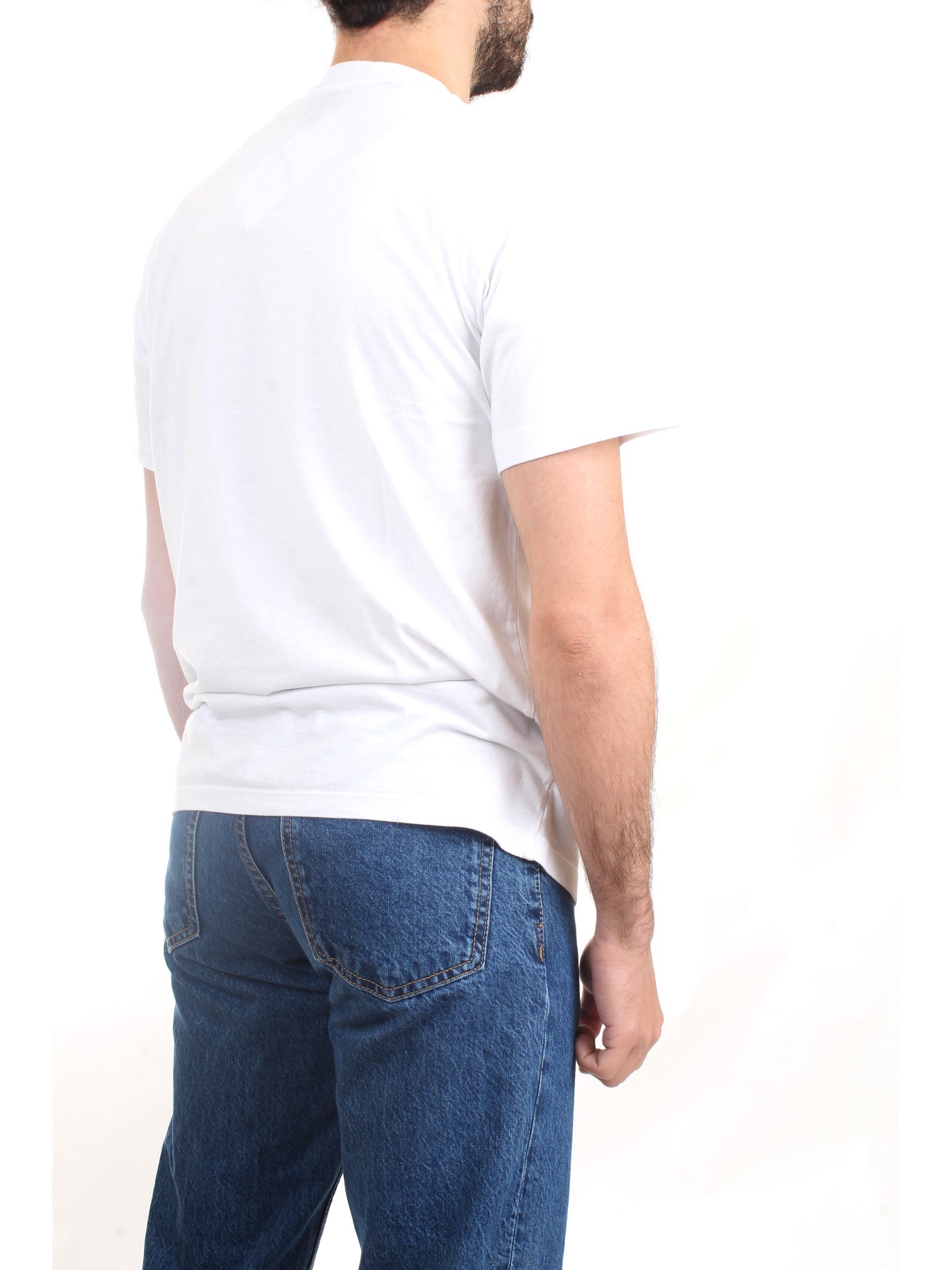 ROY ROGER'S P23RRU220C748 White Clothing Man T-Shirt/Polo ROY ROGER'S P23RRU220C748 White Clothing Man T-Shirt/Polo