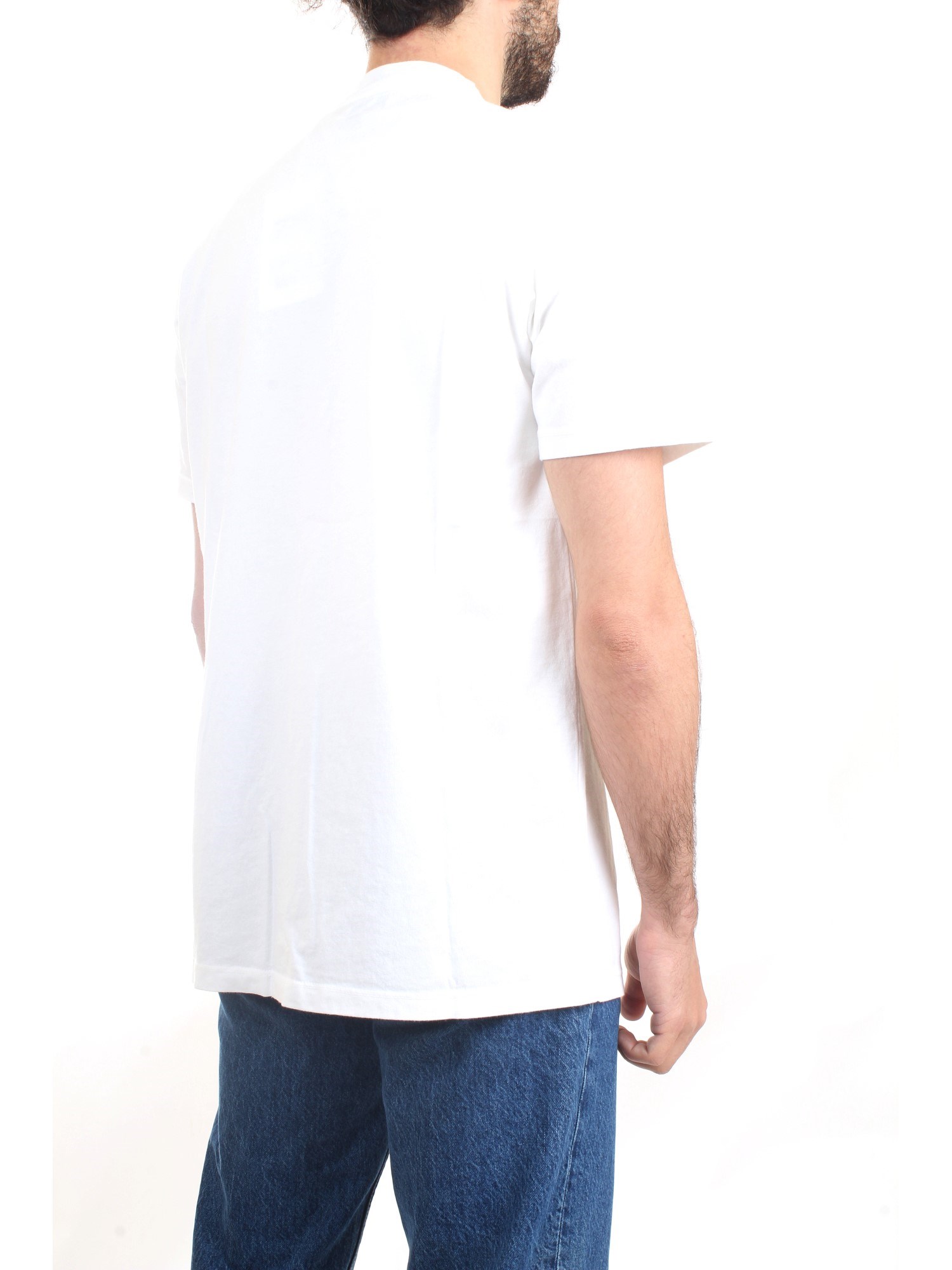ROY ROGER'S P23RRU634CA160111 White Clothing Man T-Shirt/Polo ROY ROGER'S P23RRU634CA160111 White Clothing Man T-Shirt/Polo