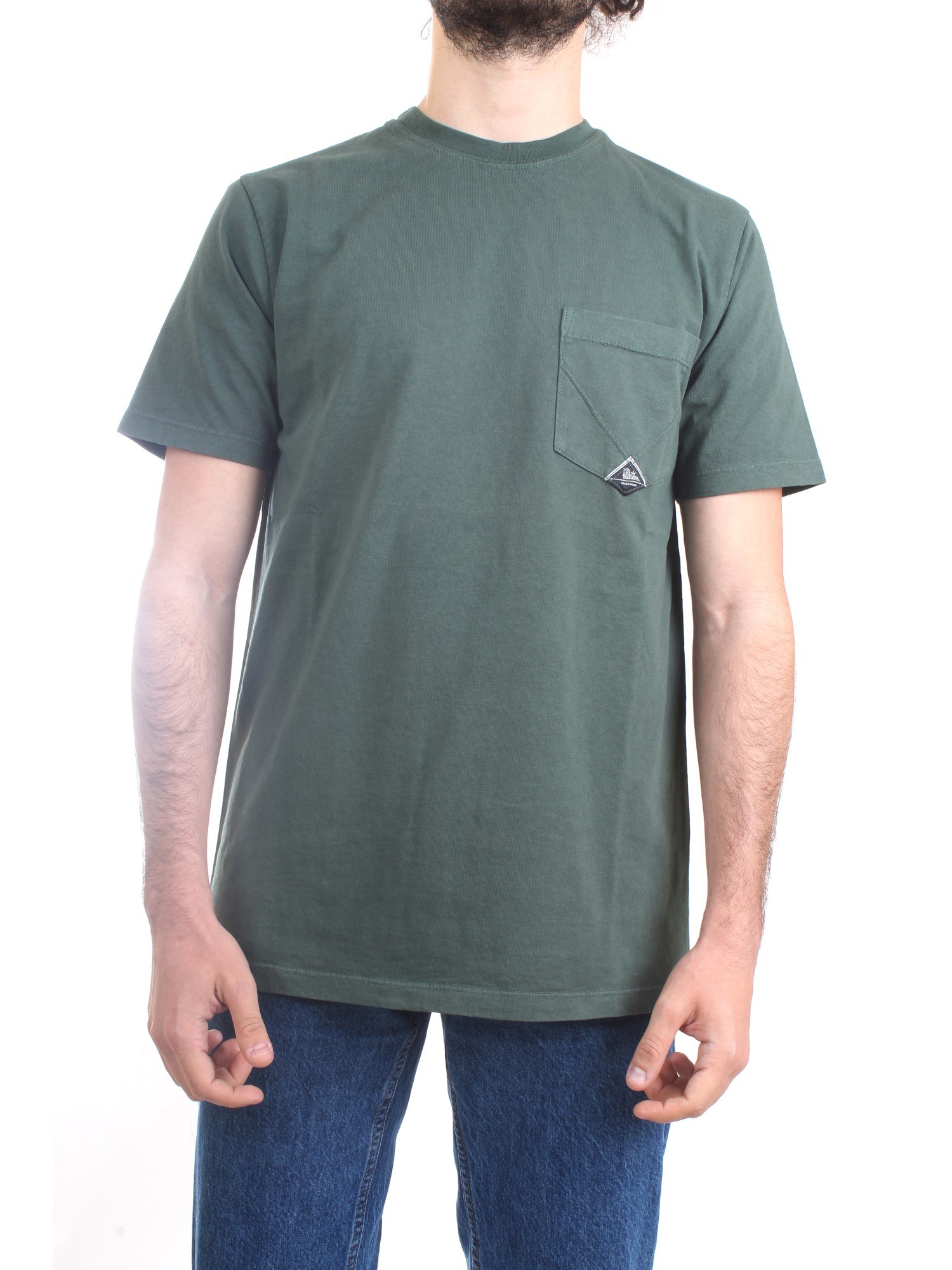 ROY ROGER'S P23RRU634CA160111 Green Clothing Man T-Shirt/Polo ROY ROGER'S P23RRU634CA160111 Green Clothing Man T-Shirt/Polo