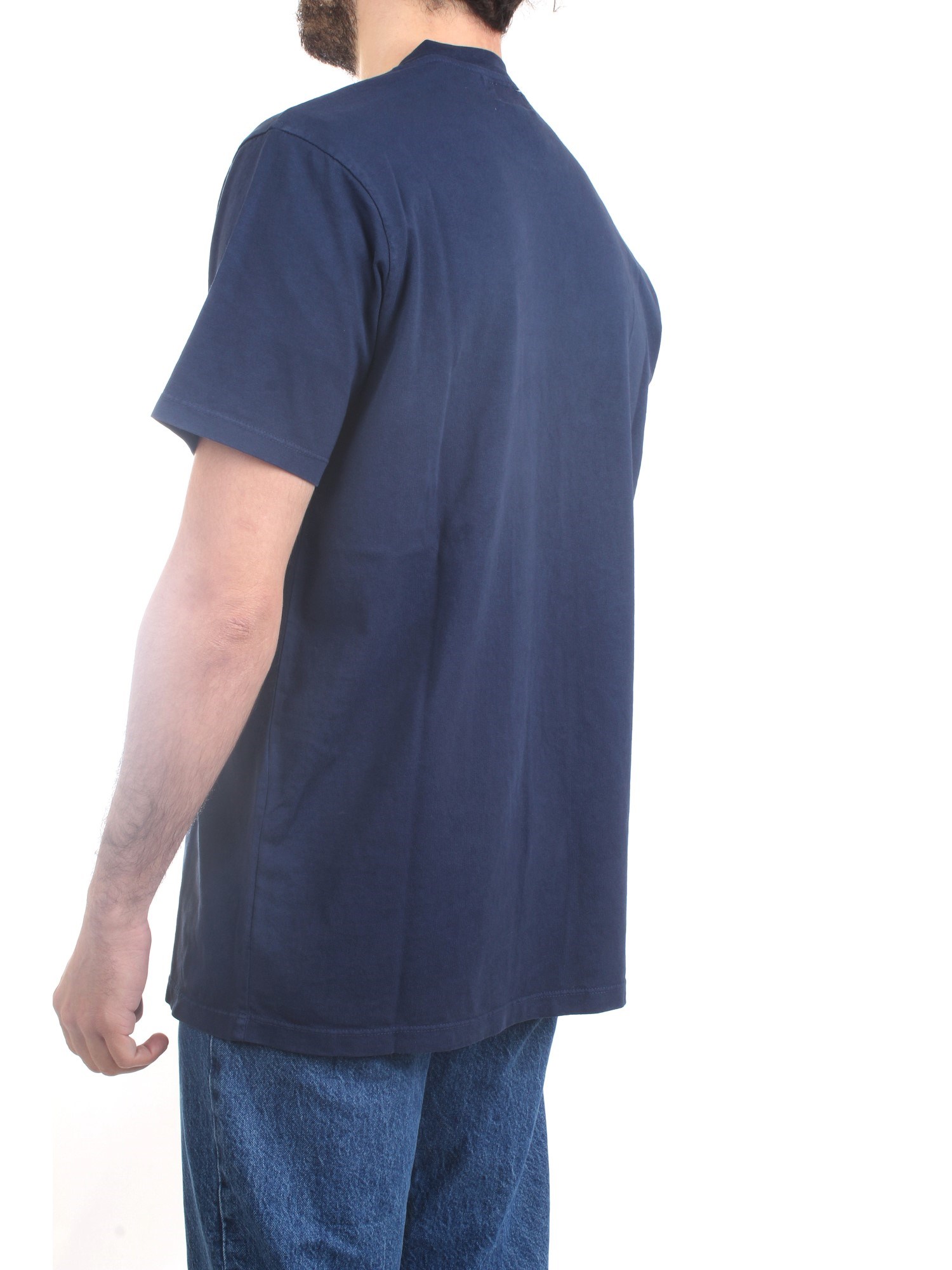 ROY ROGER'S P23RRU634CA160111 Blue Clothing Man T-Shirt/Polo ROY ROGER'S P23RRU634CA160111 Blue Clothing Man T-Shirt/Polo