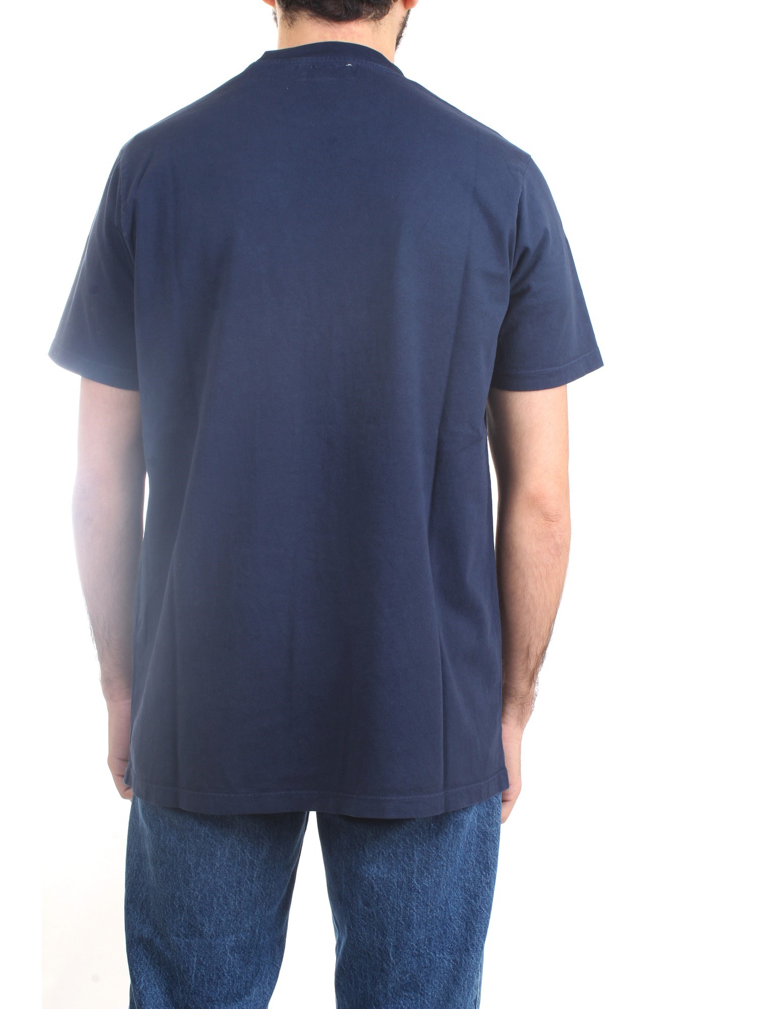 ROY ROGER'S P23RRU634CA160111 Blue Clothing Man T-Shirt/Polo ROY ROGER'S P23RRU634CA160111 Blue Clothing Man T-Shirt/Polo