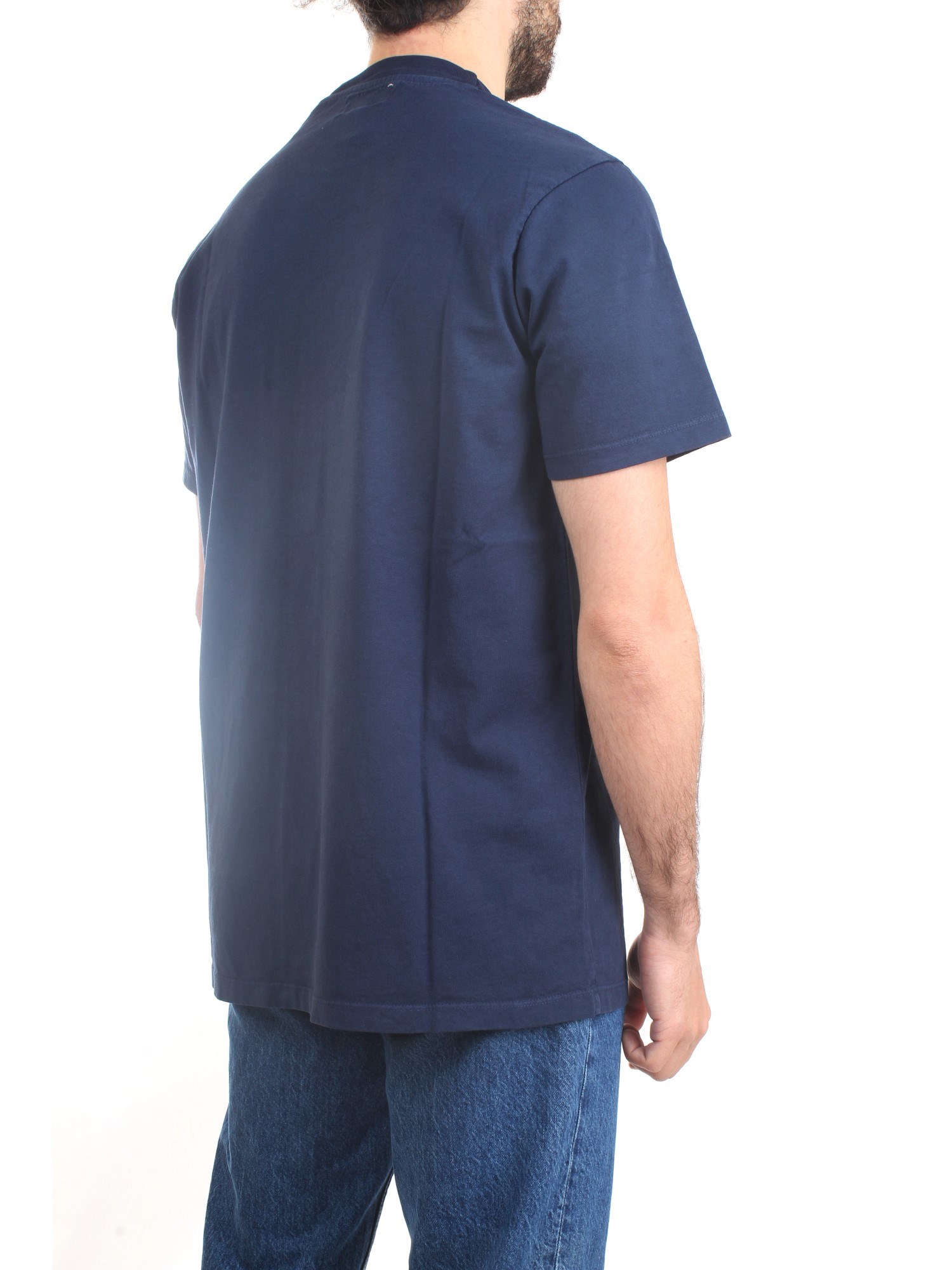 ROY ROGER'S P23RRU634CA160111 Blue Clothing Man T-Shirt/Polo ROY ROGER'S P23RRU634CA160111 Blue Clothing Man T-Shirt/Polo