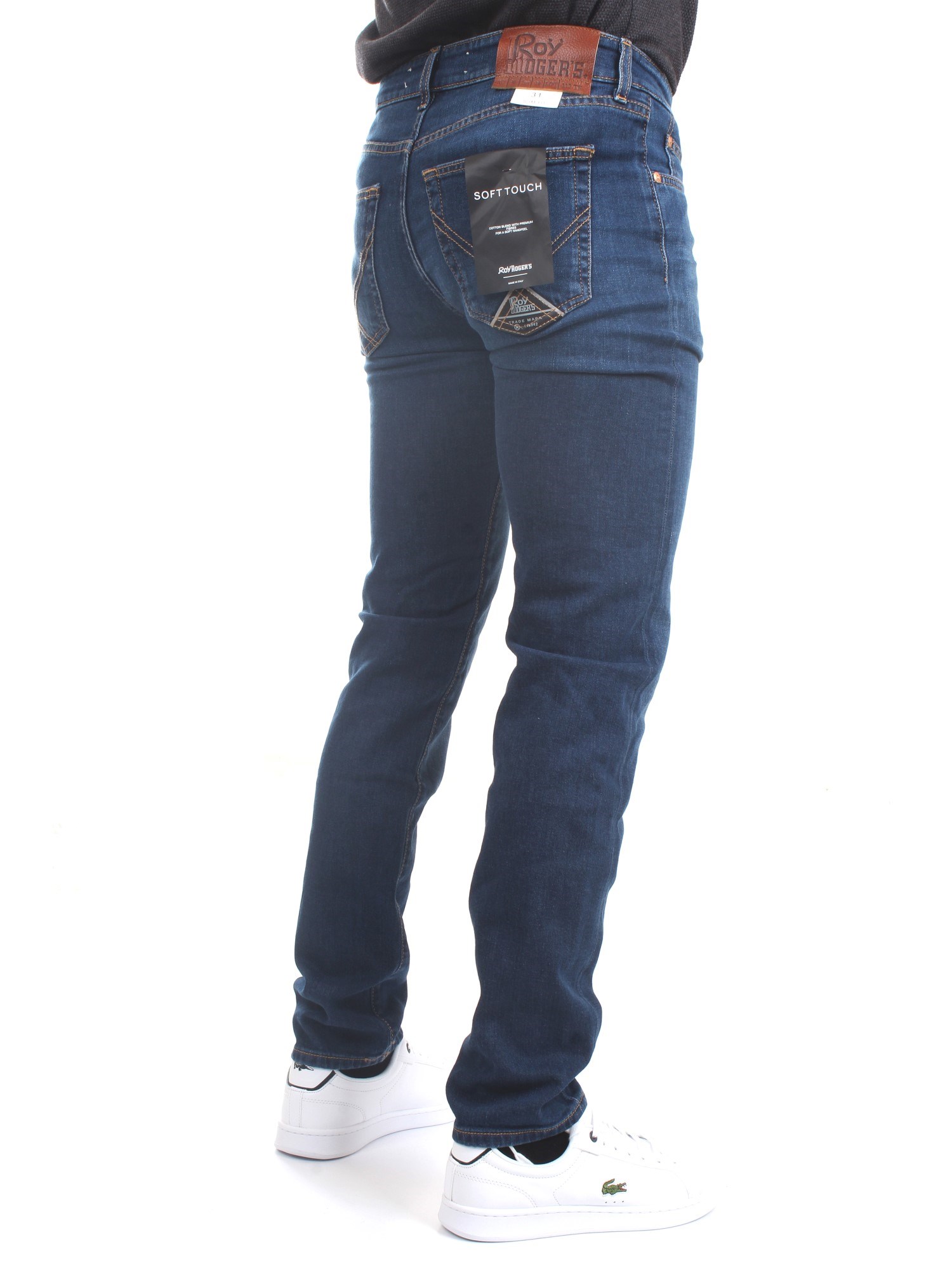 ROY ROGER'S P23RRU075D141A056 Blue Clothing Man Jeans ROY ROGER'S P23RRU075D141A056 Blue Clothing Man Jeans