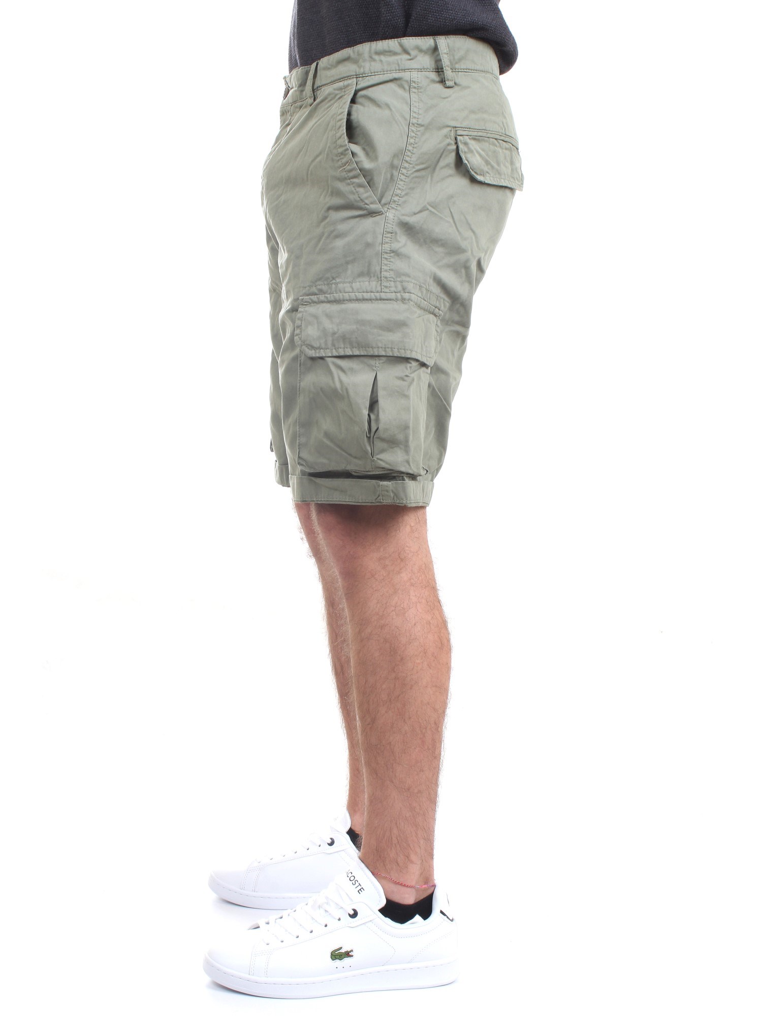 40 Weft NICK 1187 Green Clothing Man Shorts 40 Weft NICK 1187 Green Clothing Man Shorts
