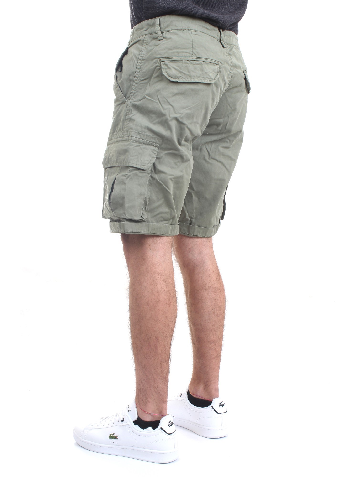 40 Weft NICK 1187 Green Clothing Man Shorts 40 Weft NICK 1187 Green Clothing Man Shorts