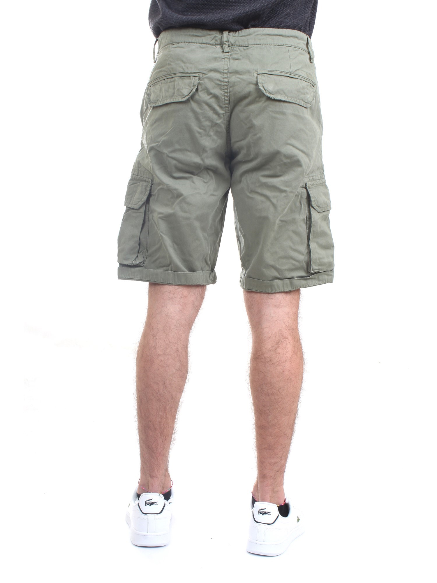 40 Weft NICK 1187 Green Clothing Man Shorts 40 Weft NICK 1187 Green Clothing Man Shorts