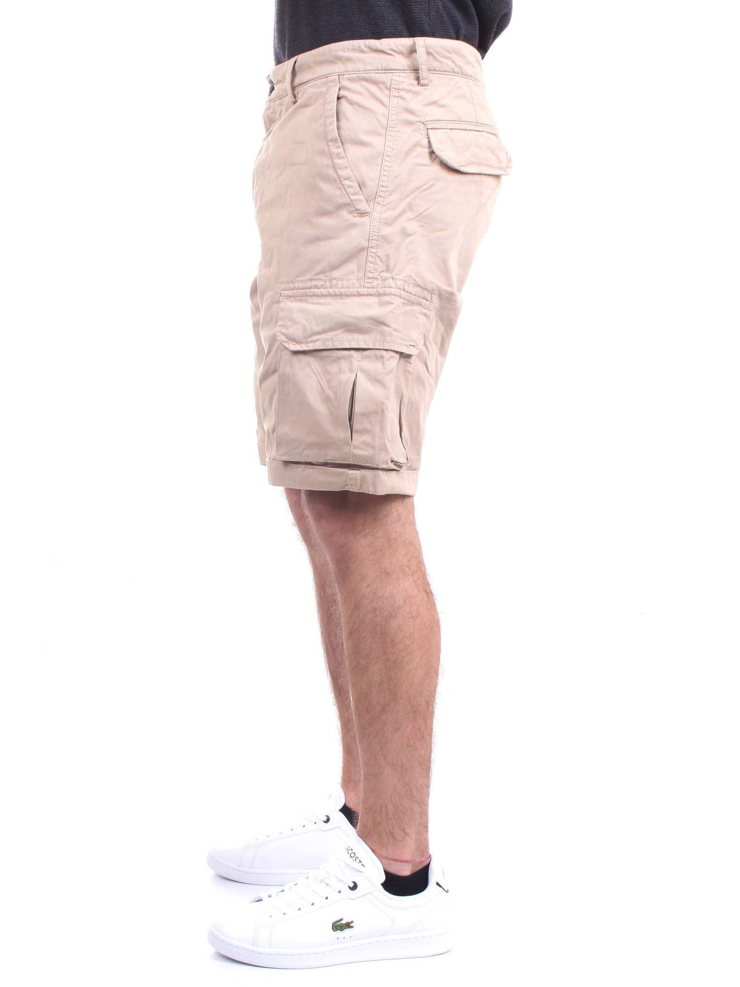 40 Weft NICK 1187 Beige Clothing Man Shorts 40 Weft NICK 1187 Beige Clothing Man Shorts