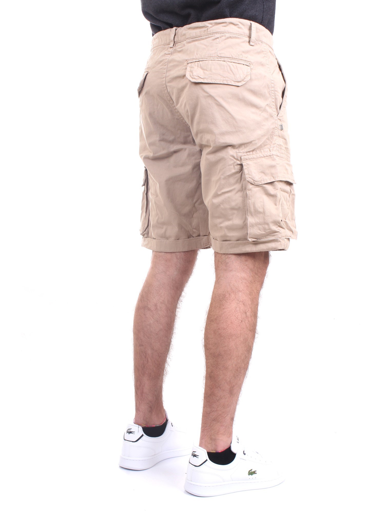 40 Weft NICK 1187 Beige Clothing Man Shorts 40 Weft NICK 1187 Beige Clothing Man Shorts