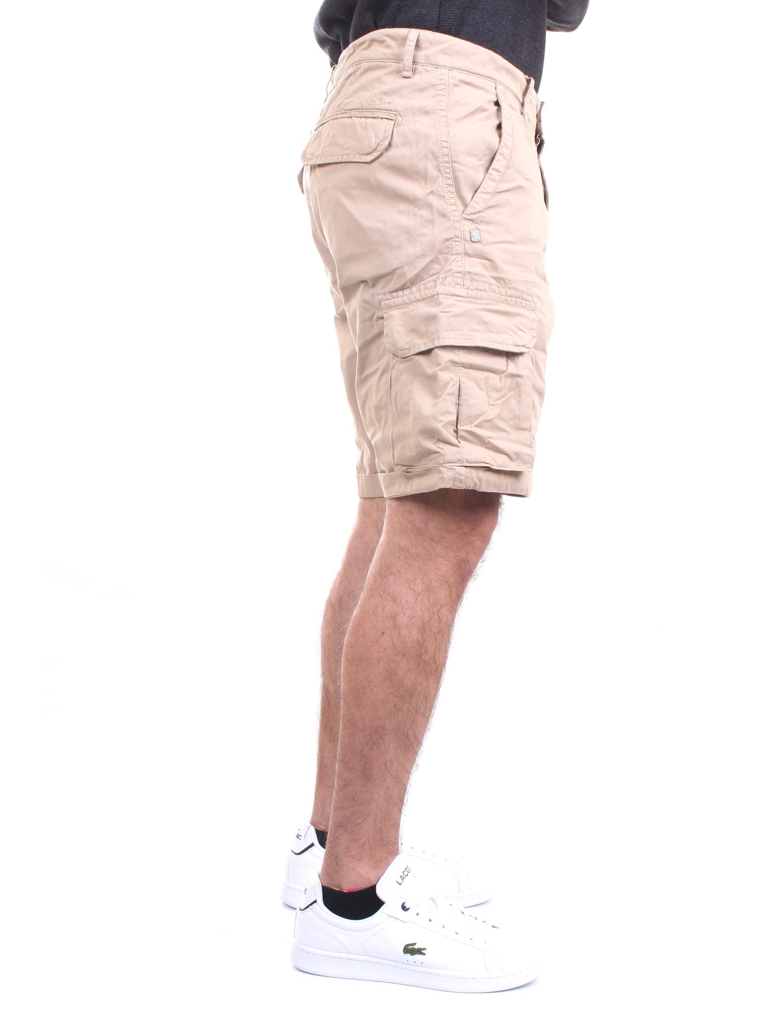 40 Weft NICK 1187 Beige Clothing Man Shorts 40 Weft NICK 1187 Beige Clothing Man Shorts