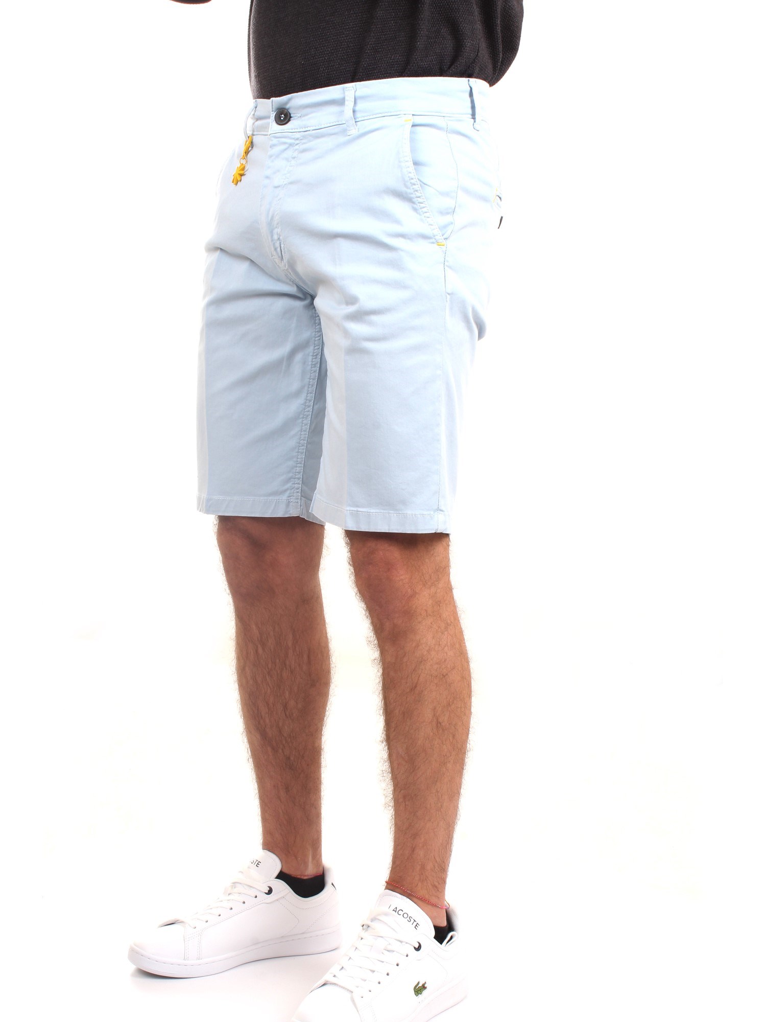MANUEL RITZ 3432B1758T Light blue Clothing Man Shorts MANUEL RITZ 3432B1758T Light blue Clothing Man Shorts