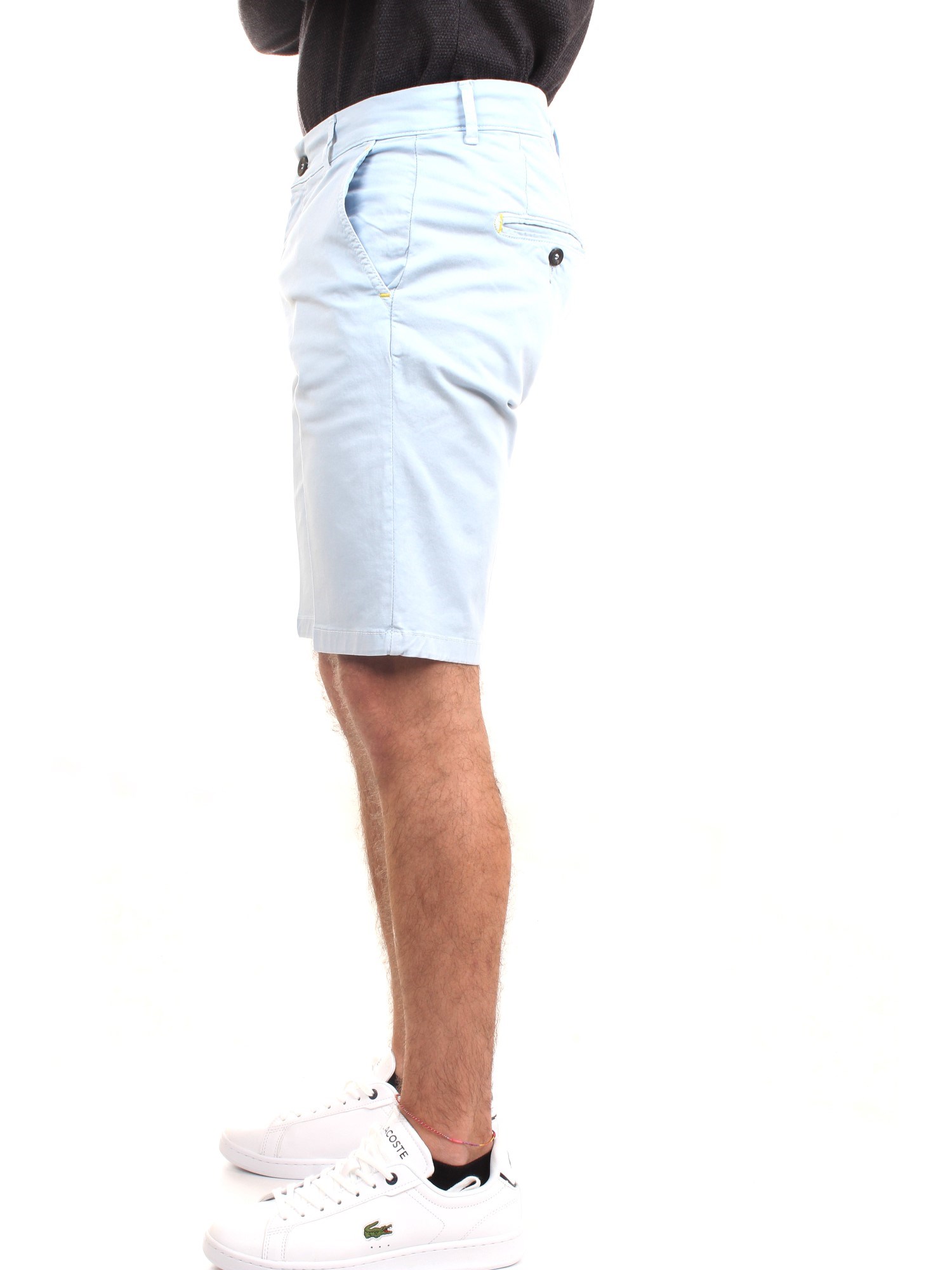 MANUEL RITZ 3432B1758T Light blue Clothing Man Shorts MANUEL RITZ 3432B1758T Light blue Clothing Man Shorts