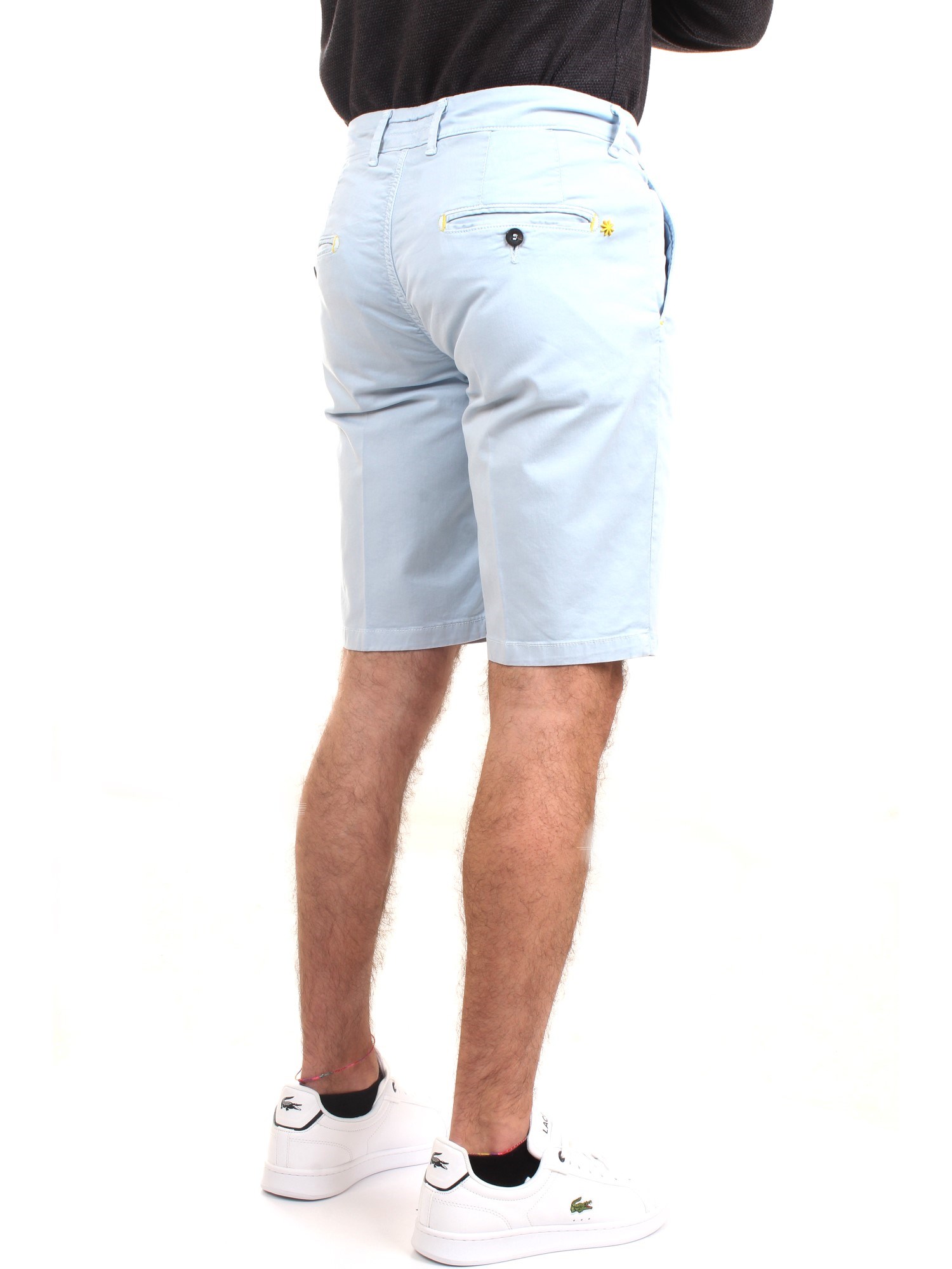 MANUEL RITZ 3432B1758T Light blue Clothing Man Shorts MANUEL RITZ 3432B1758T Light blue Clothing Man Shorts