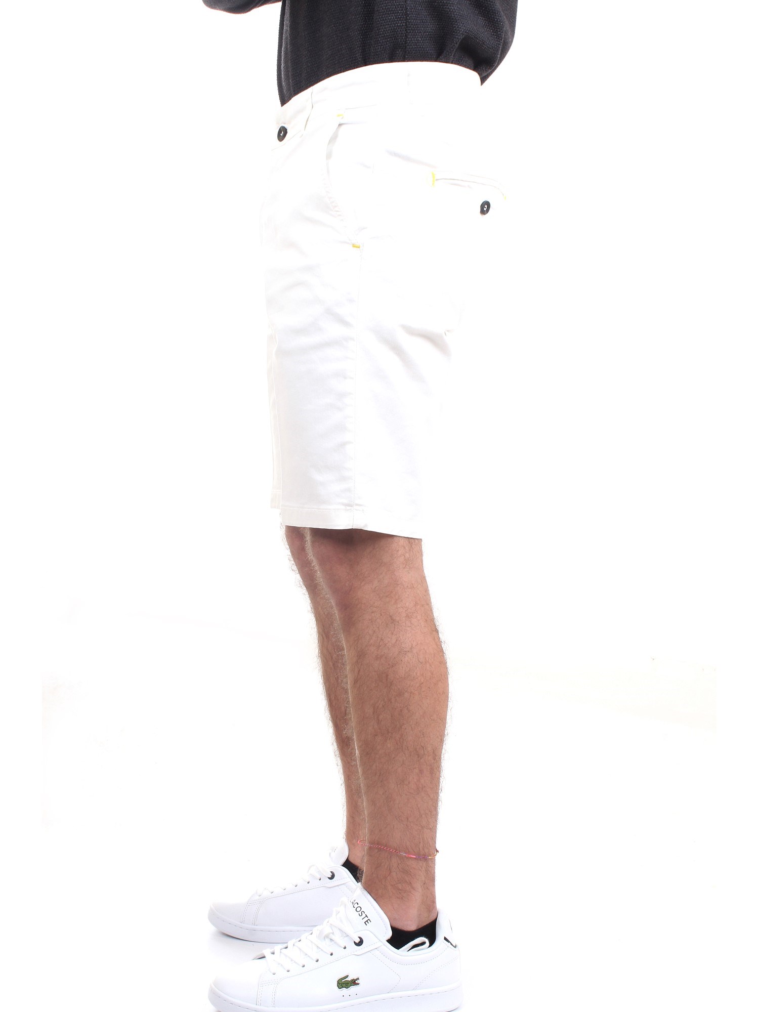 MANUEL RITZ 3432B1758T White Clothing Man Shorts MANUEL RITZ 3432B1758T White Clothing Man Shorts