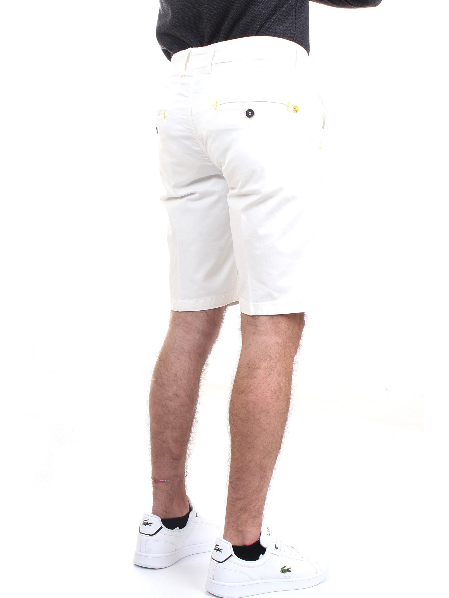MANUEL RITZ 3432B1758T White Clothing Man Shorts MANUEL RITZ 3432B1758T White Clothing Man Shorts