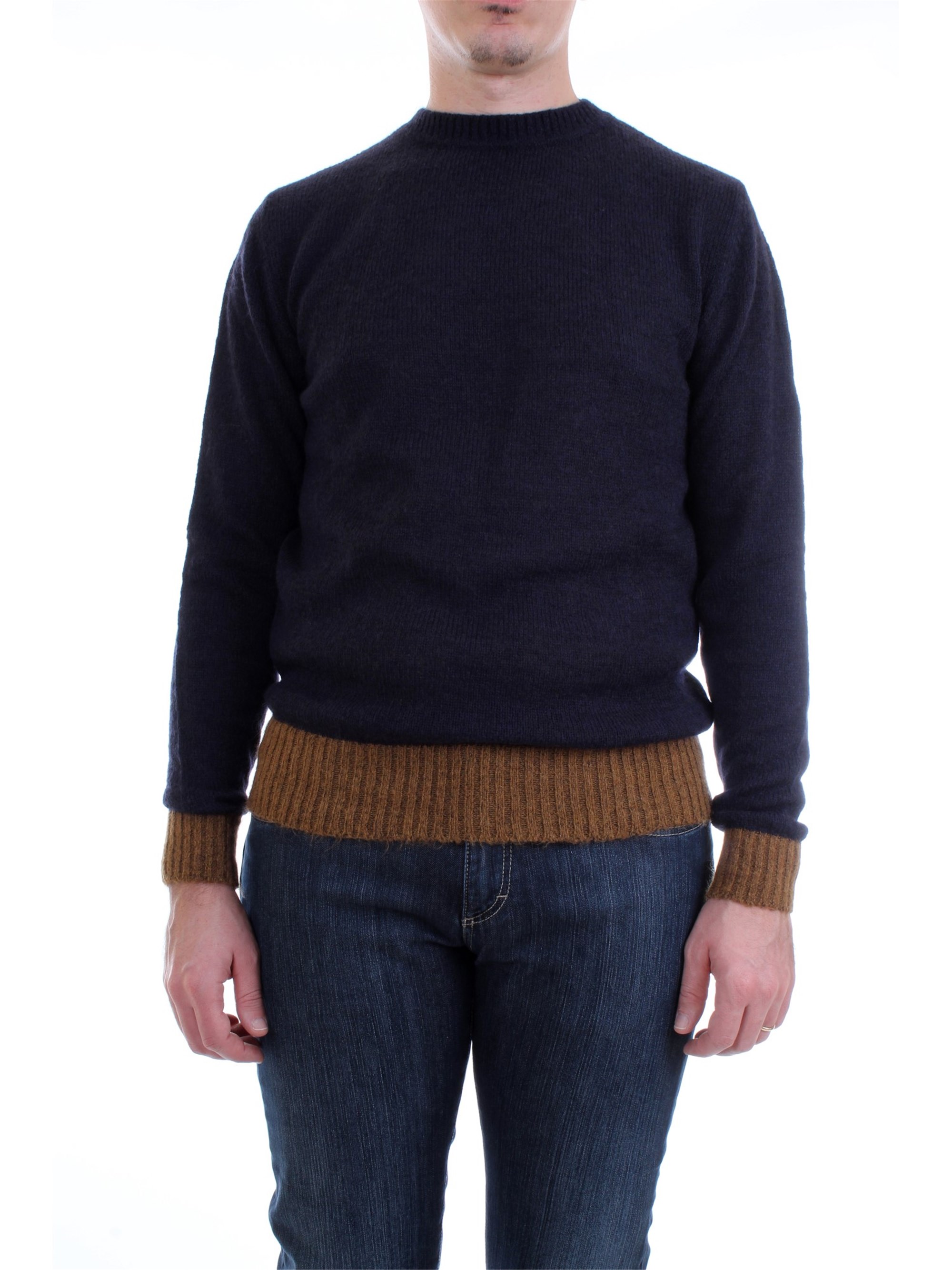 MANUEL RITZ 2532M505 183835 Blue Clothing Man Pullover MANUEL RITZ 2532M505 183835 Blue Clothing Man Pullover