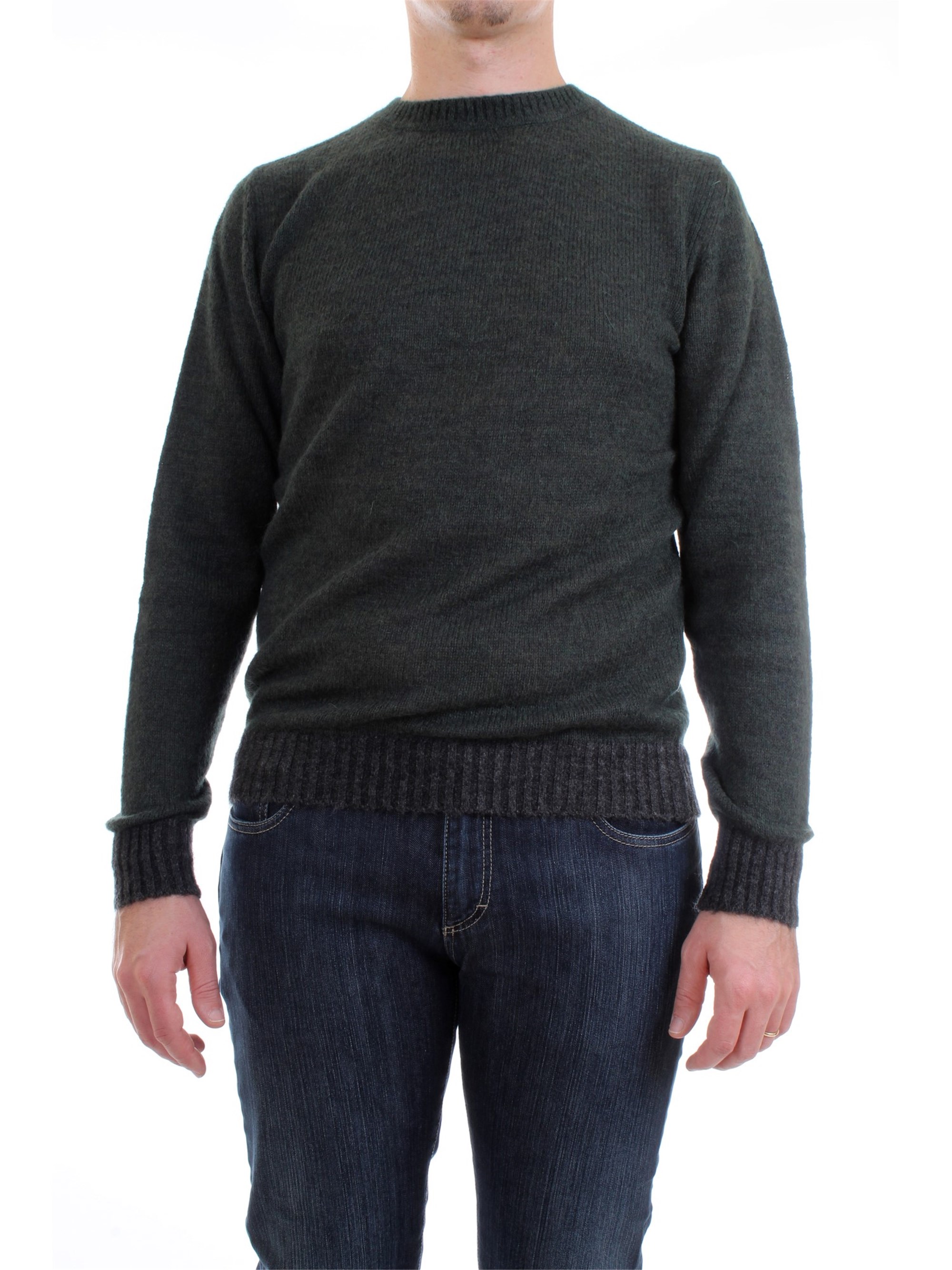 MANUEL RITZ 2532M505 183835 Green Clothing Man Pullover MANUEL RITZ 2532M505 183835 Green Clothing Man Pullover