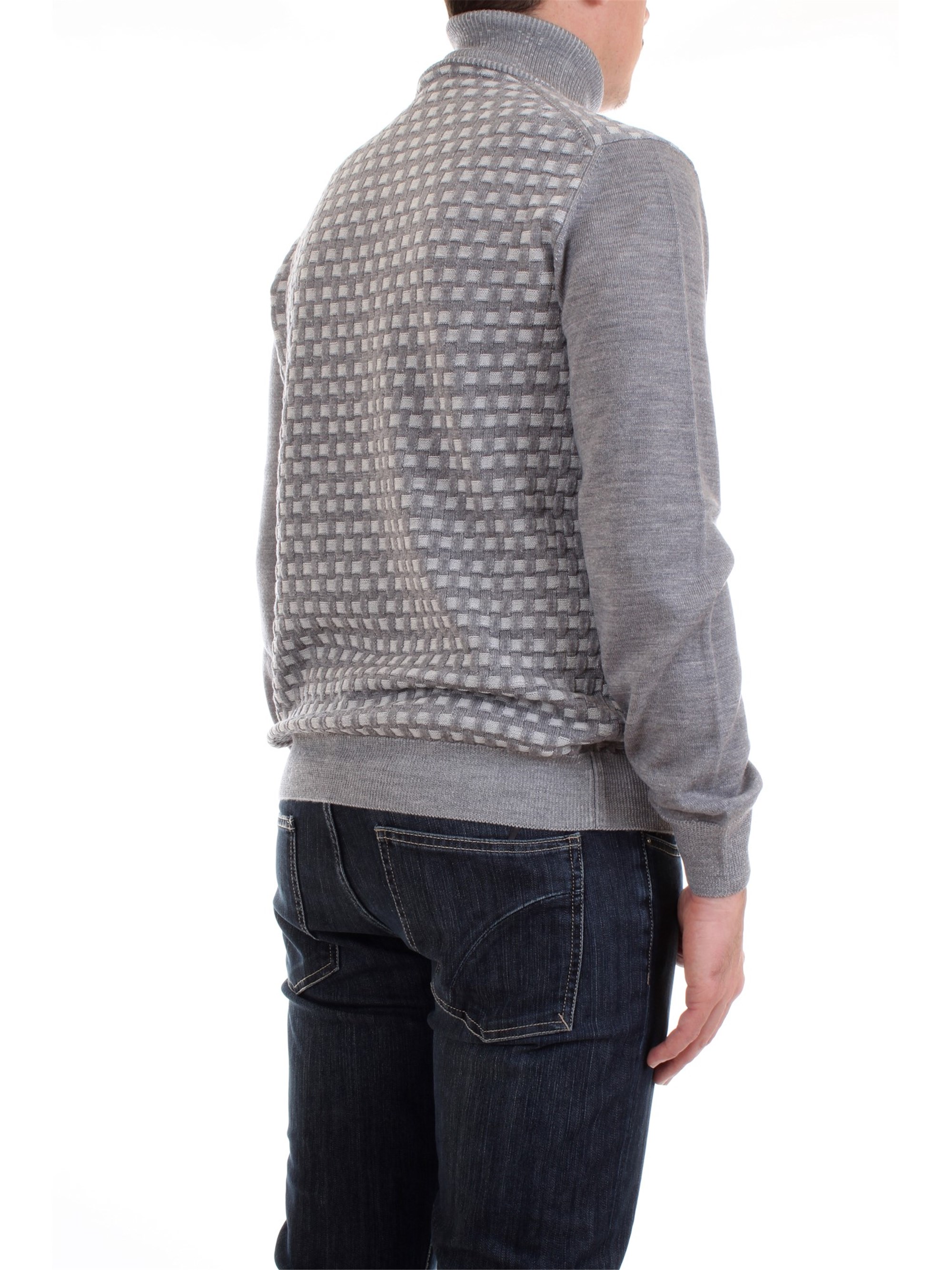 Umberto Vallati 8307 2160 Grey Clothing Man Pullover Umberto Vallati 8307 2160 Grey Clothing Man Pullover